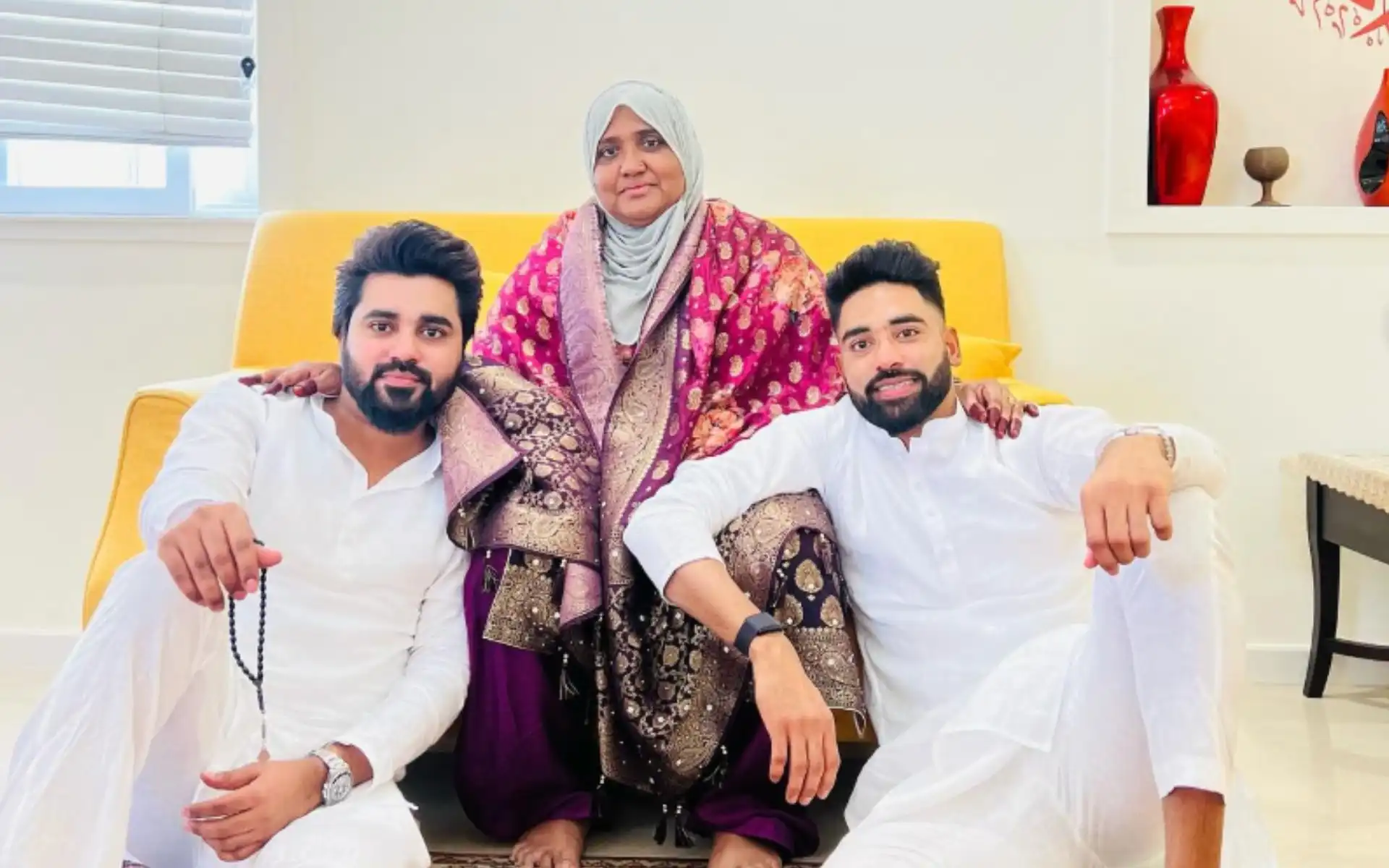 Mohammed Siraj Rings In Eid With Mother And Family Amid IPL Frenzy