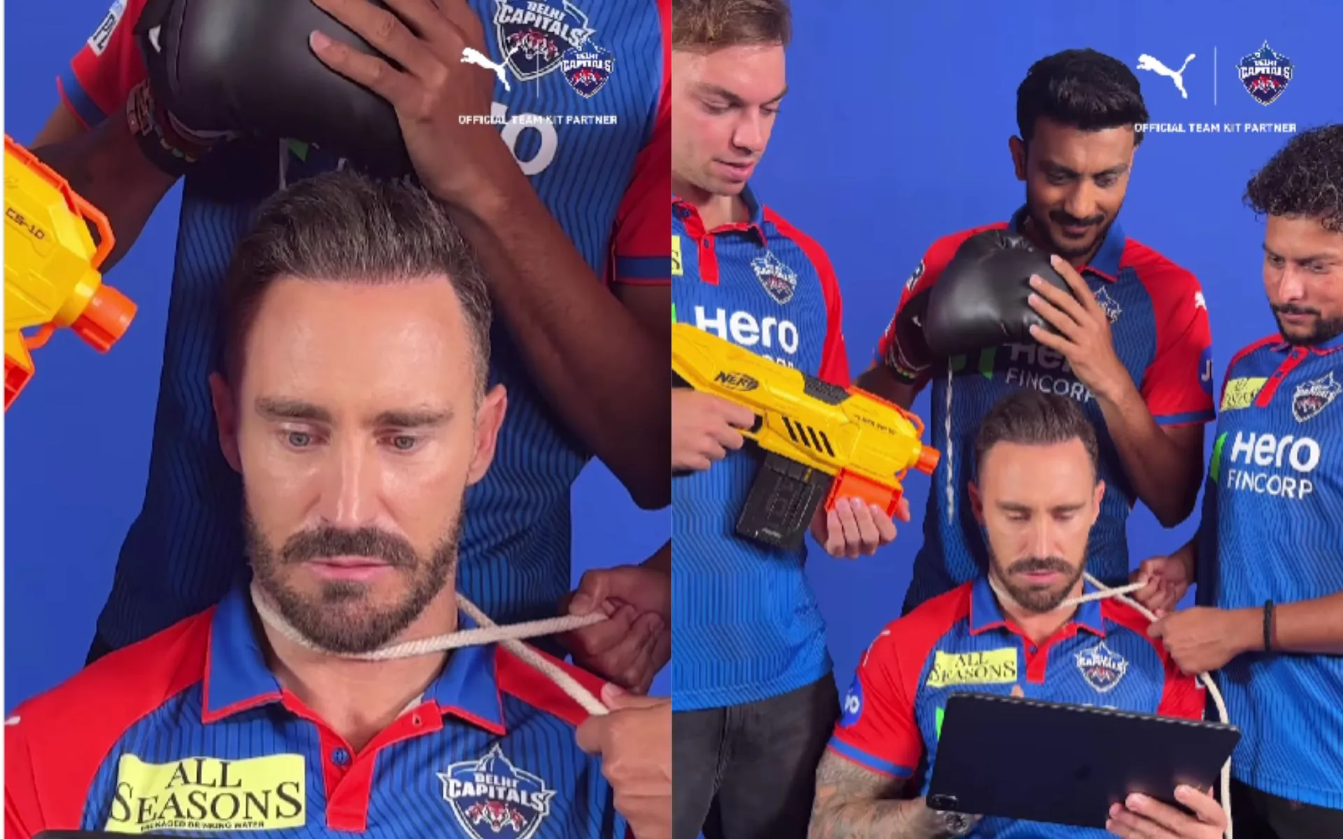 Du Plessis In ‘Delhiite’ Avatar (Source: @pumaindia/instagram.com)