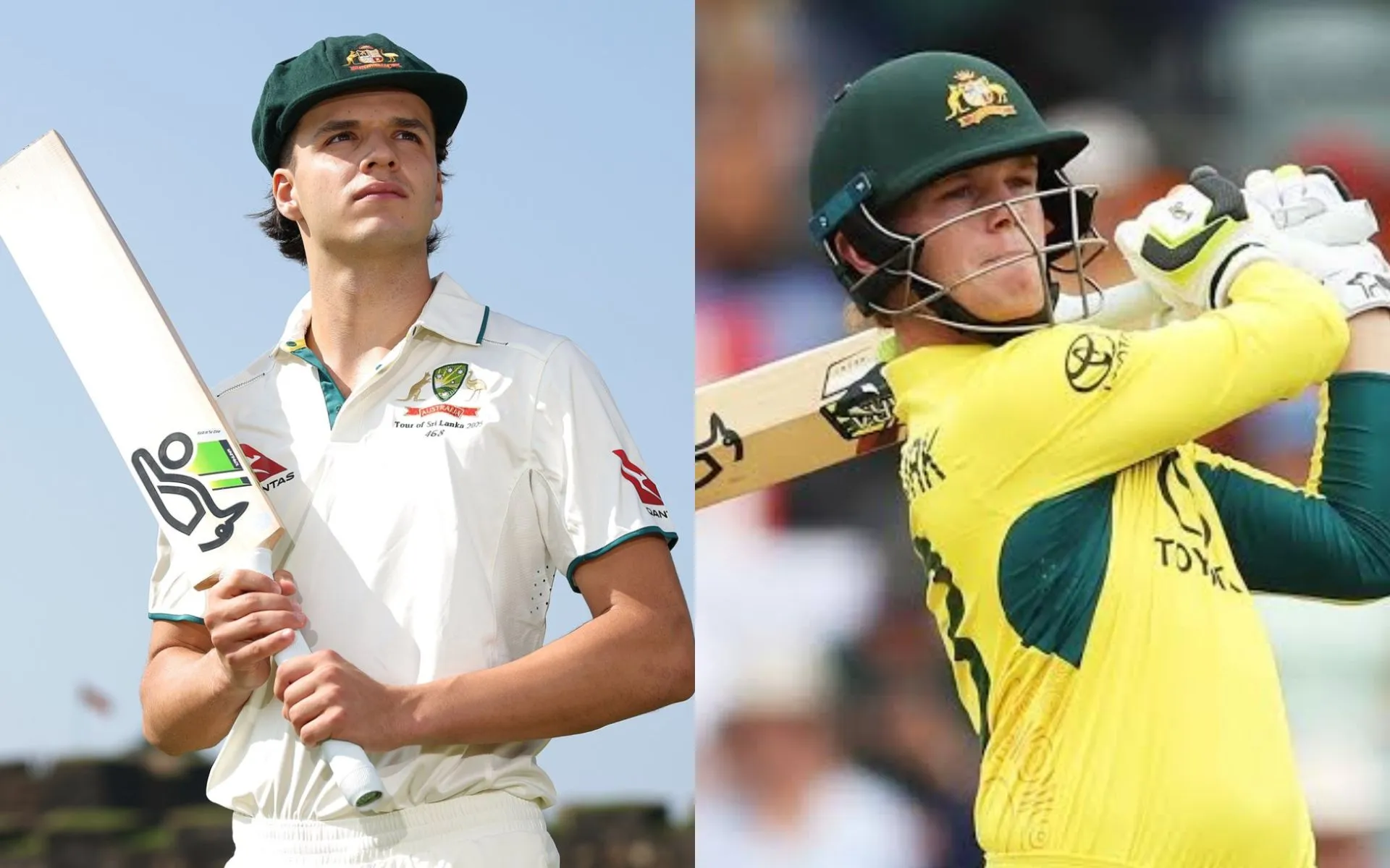 Konstas and Jake Fraser-McGurk [Source: @CricCrazyJohns, @Sexy_Sammy55/X]