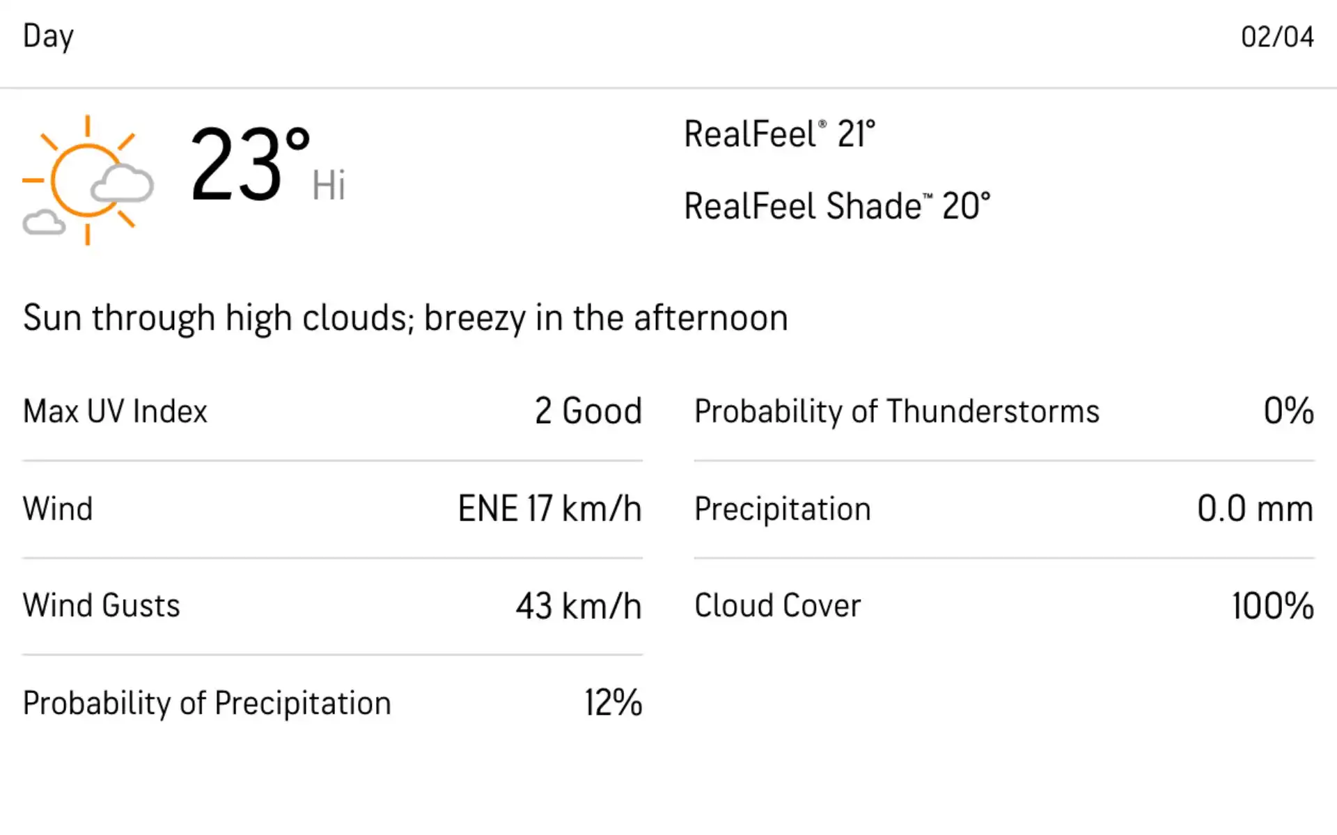 Seddon Park Hamilton weather forecast [Source: AccuWeather]