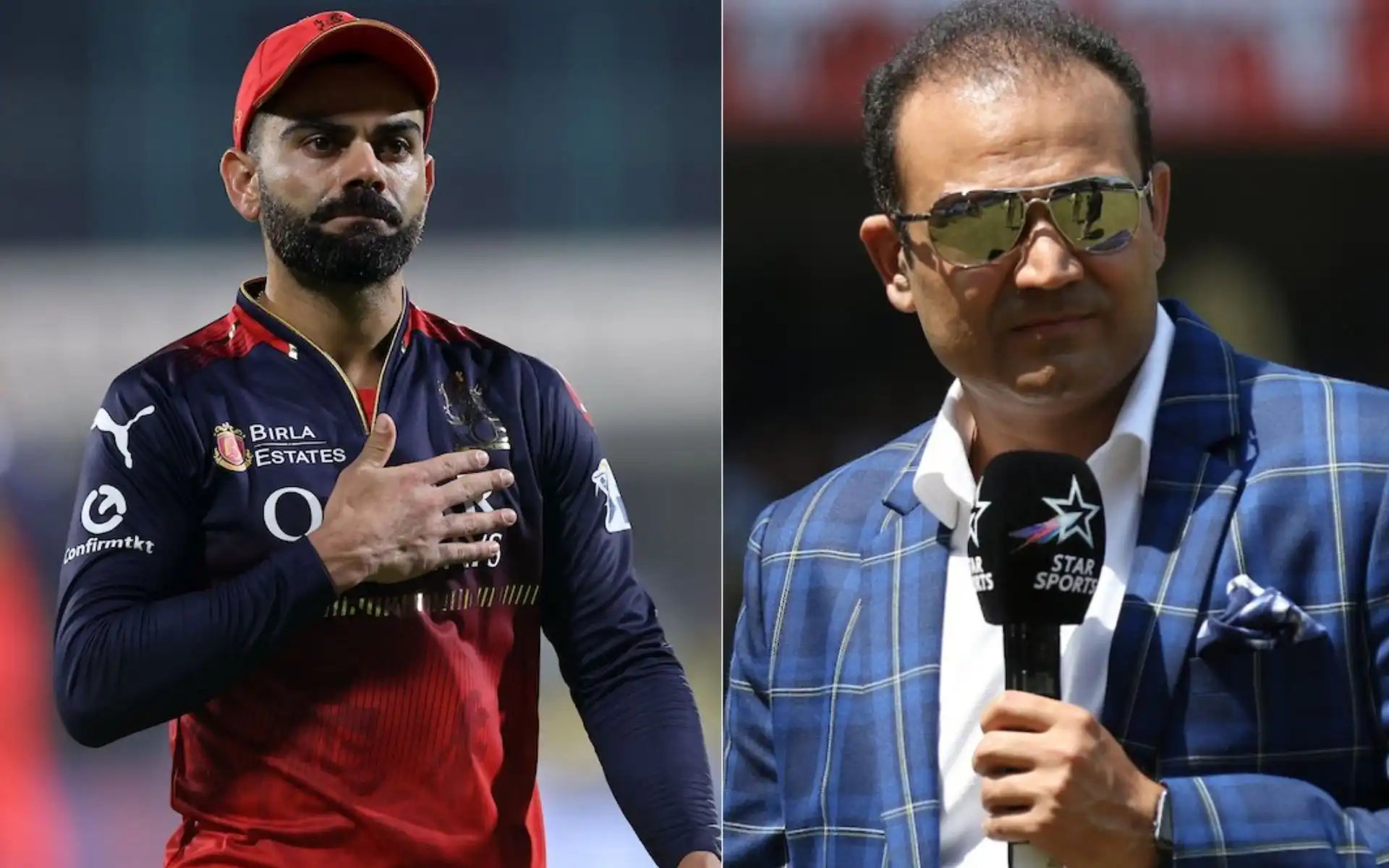 Virender Sehwag trolls Virat Kohli [Source: @abhinandps/X.com]