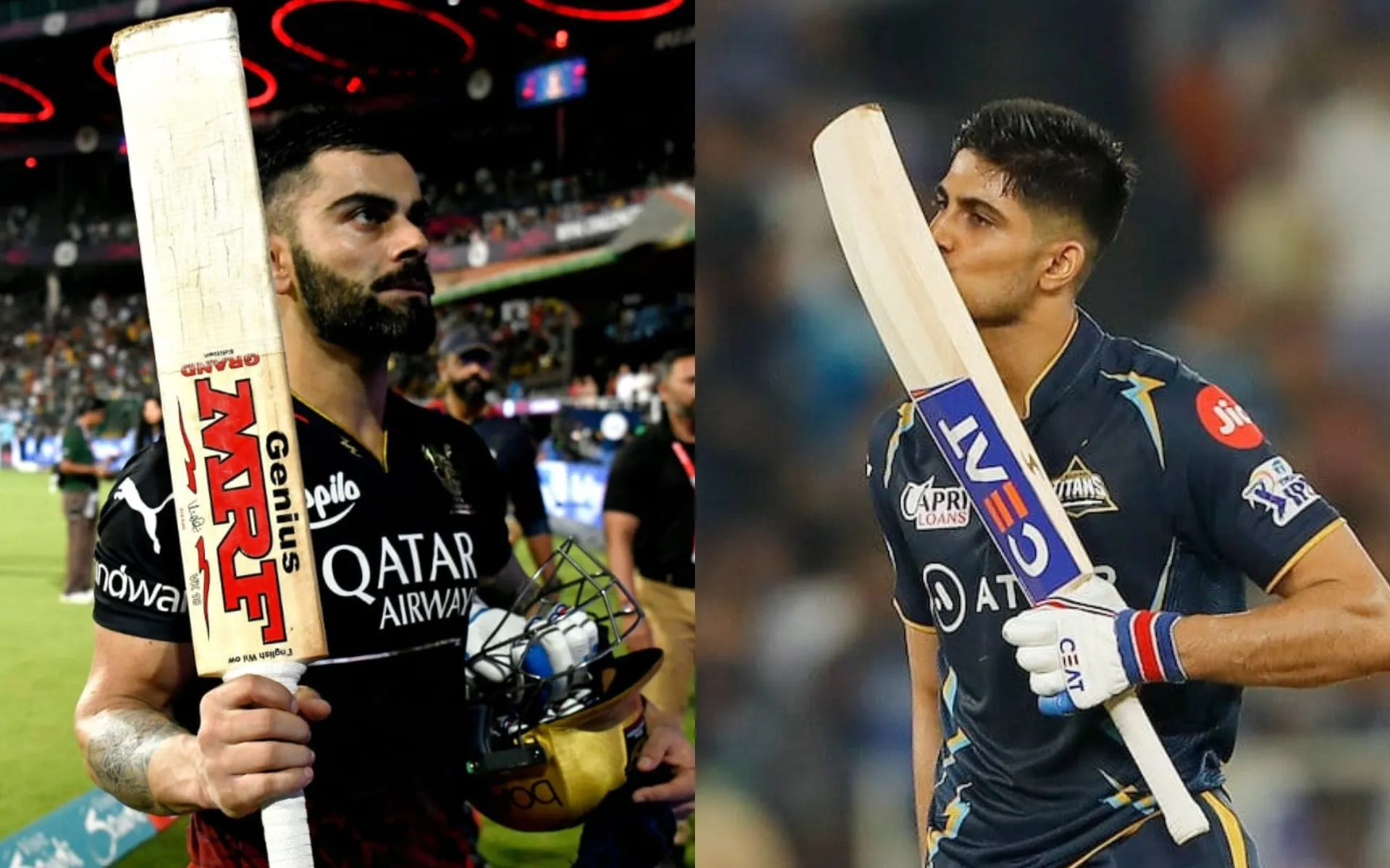 Virat Kohli and Shubman Gill will be in action. [Source - IPL/x.com]