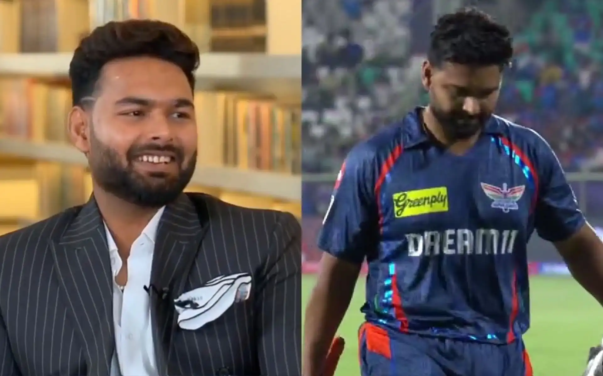 Rishabh Pant departed on 2 against PBKS (Source: @jod_insane/X.com)