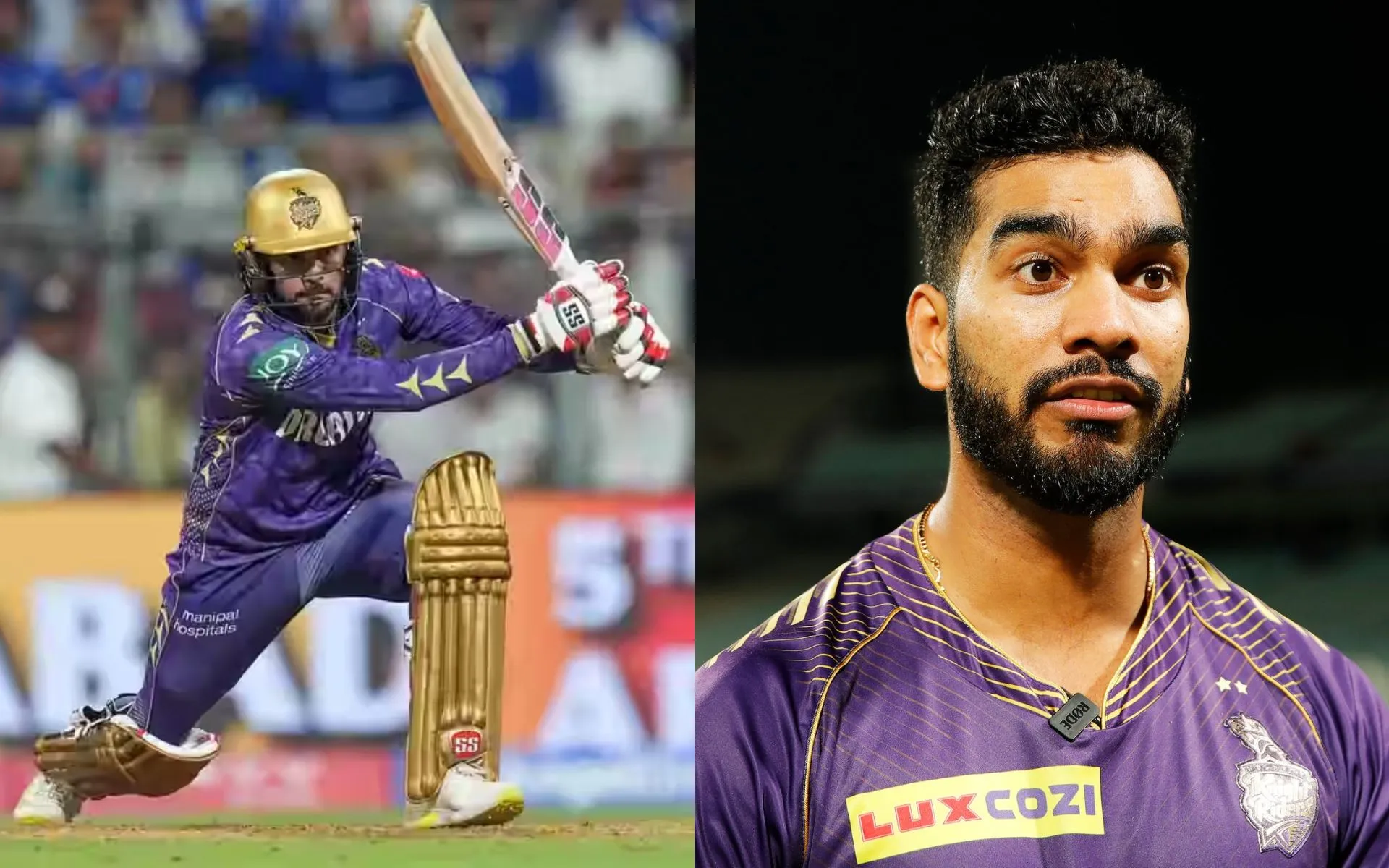 Manish Pandey & Venkatesh Iyer [Source: @iplt20.com, @CricCrazyJohns/x.com]