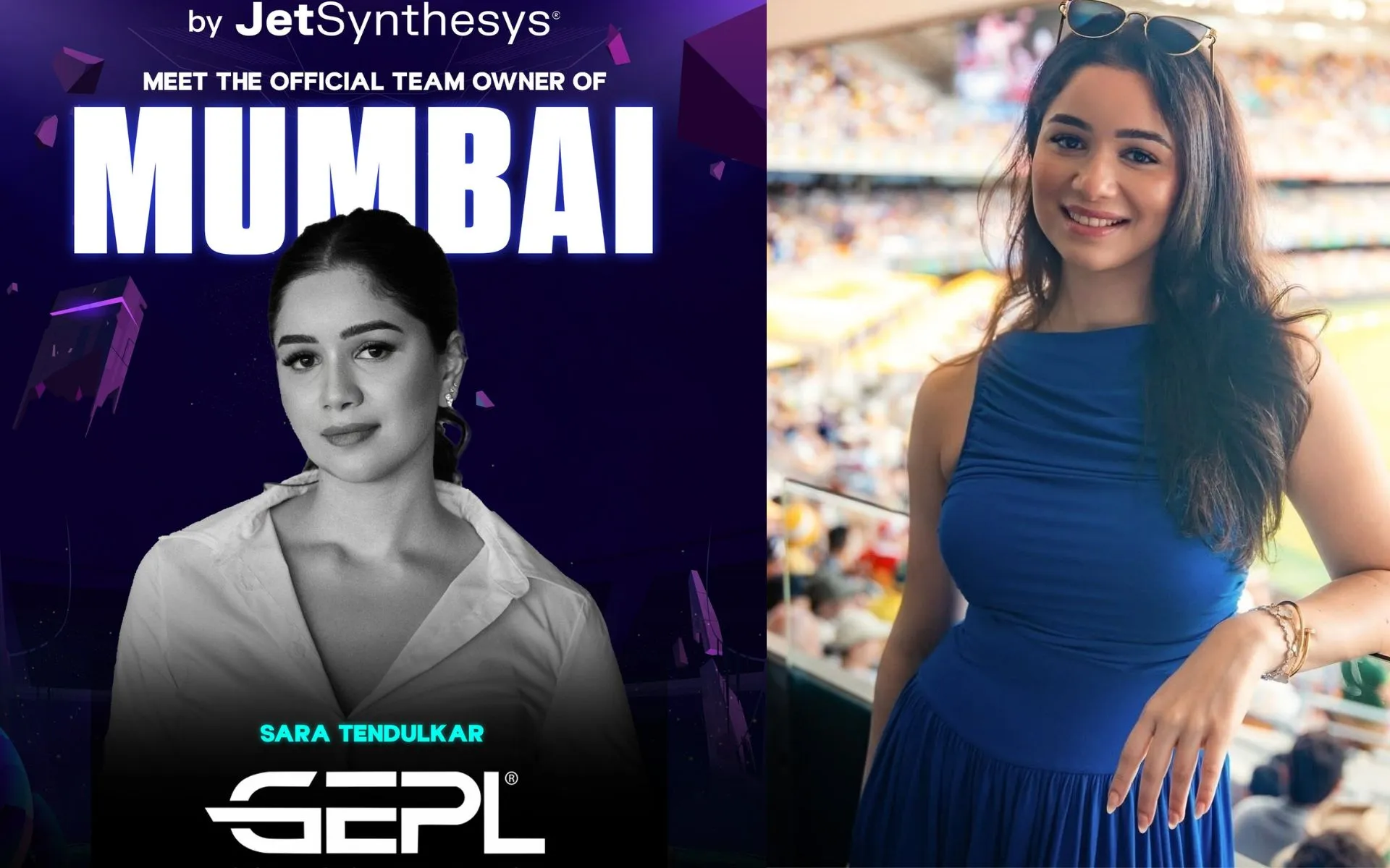 Sara Tendulkar turns franchise owner (Source:@vijaymirror/x.com)