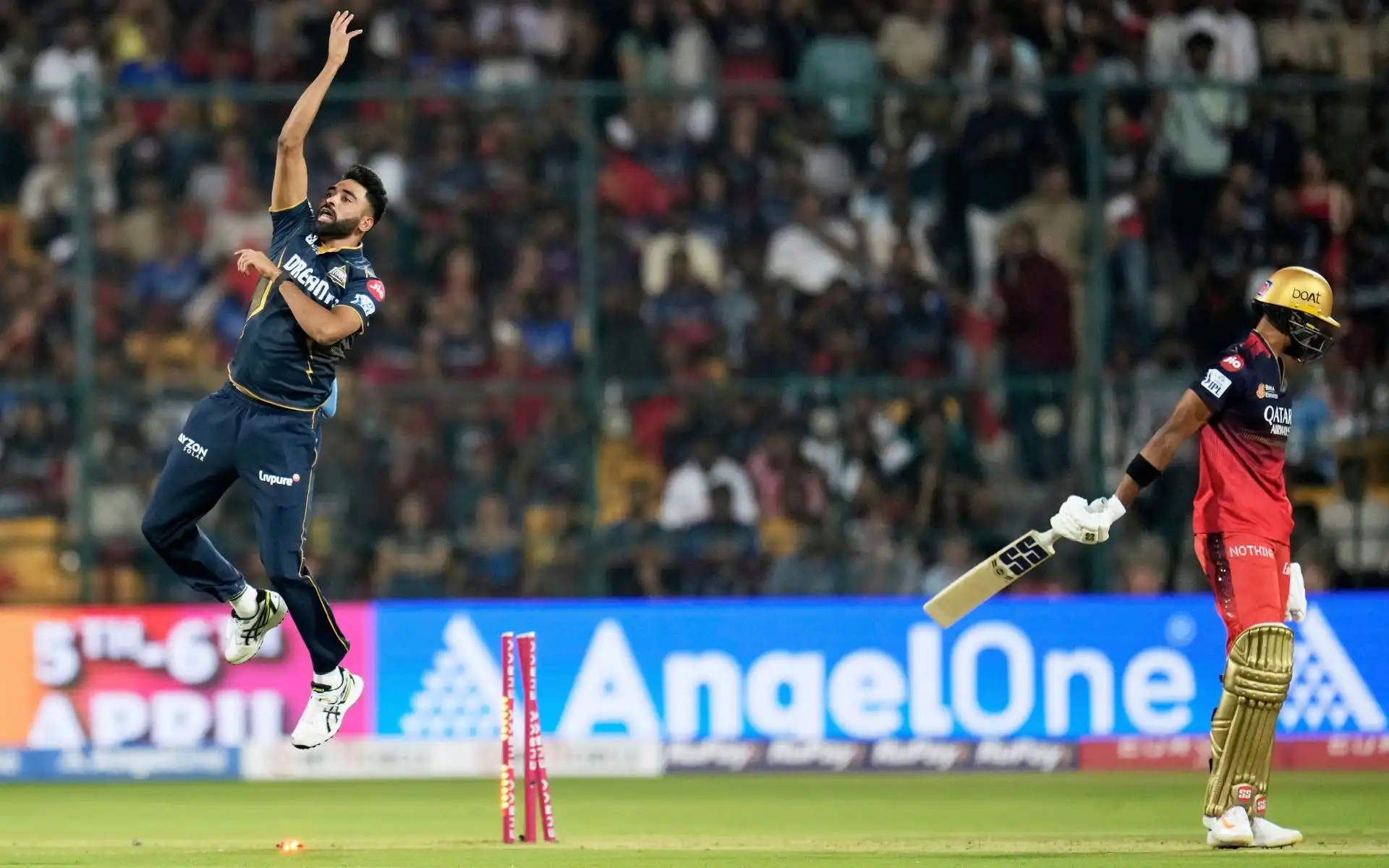 Mohammed Siraj Runs Riot Vs RCB With A Electric Spell At M Chinnaswamy Stadium