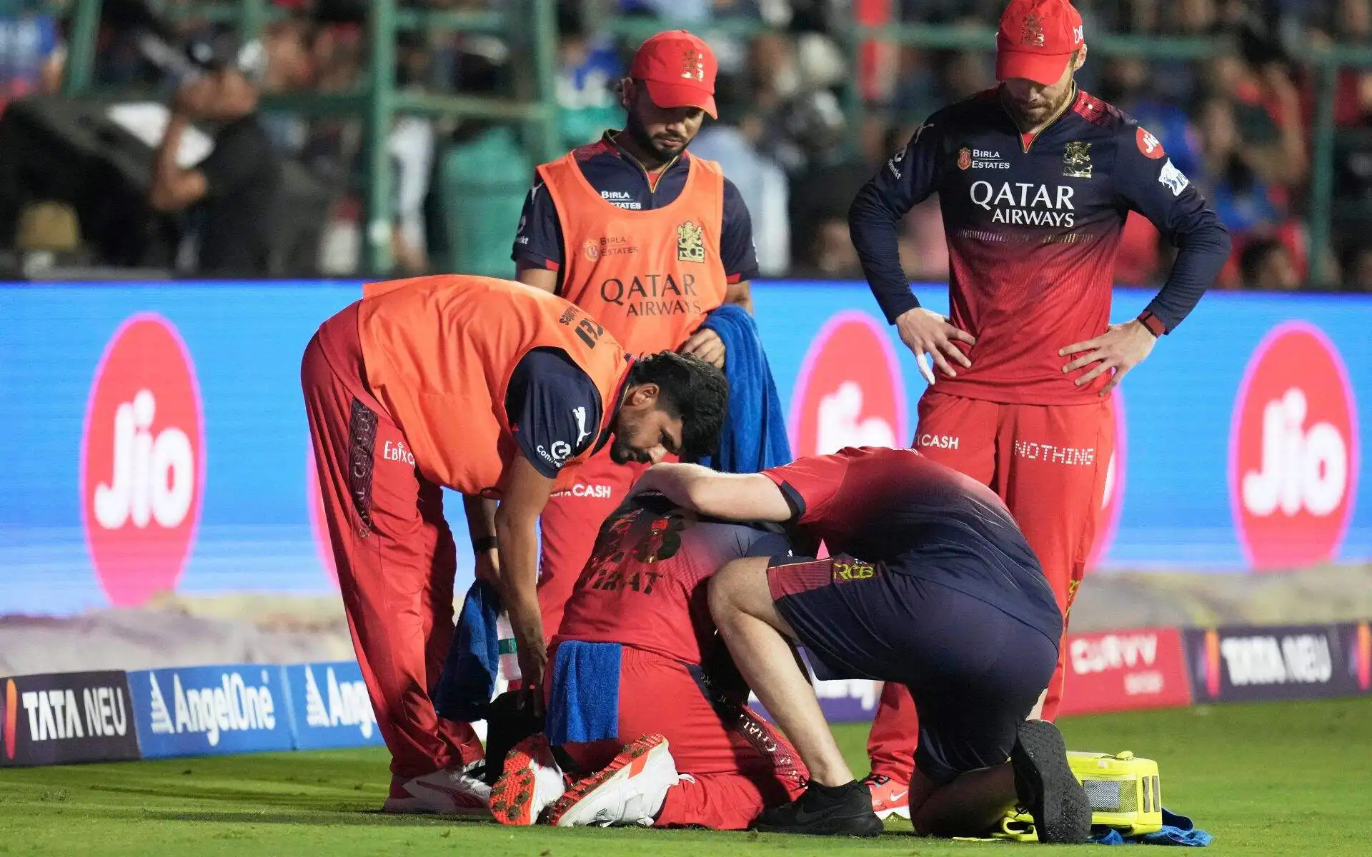 Virat Kohli injury. - (Source : AP Photos)