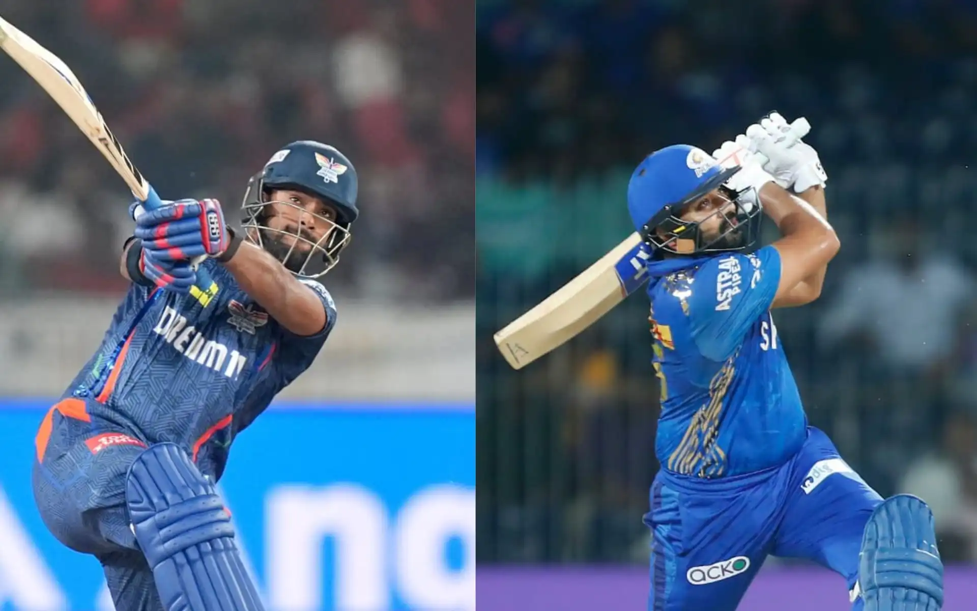 Nicholas Pooran and Rohit Sharma will be in action. [Source- IPL/x.com]