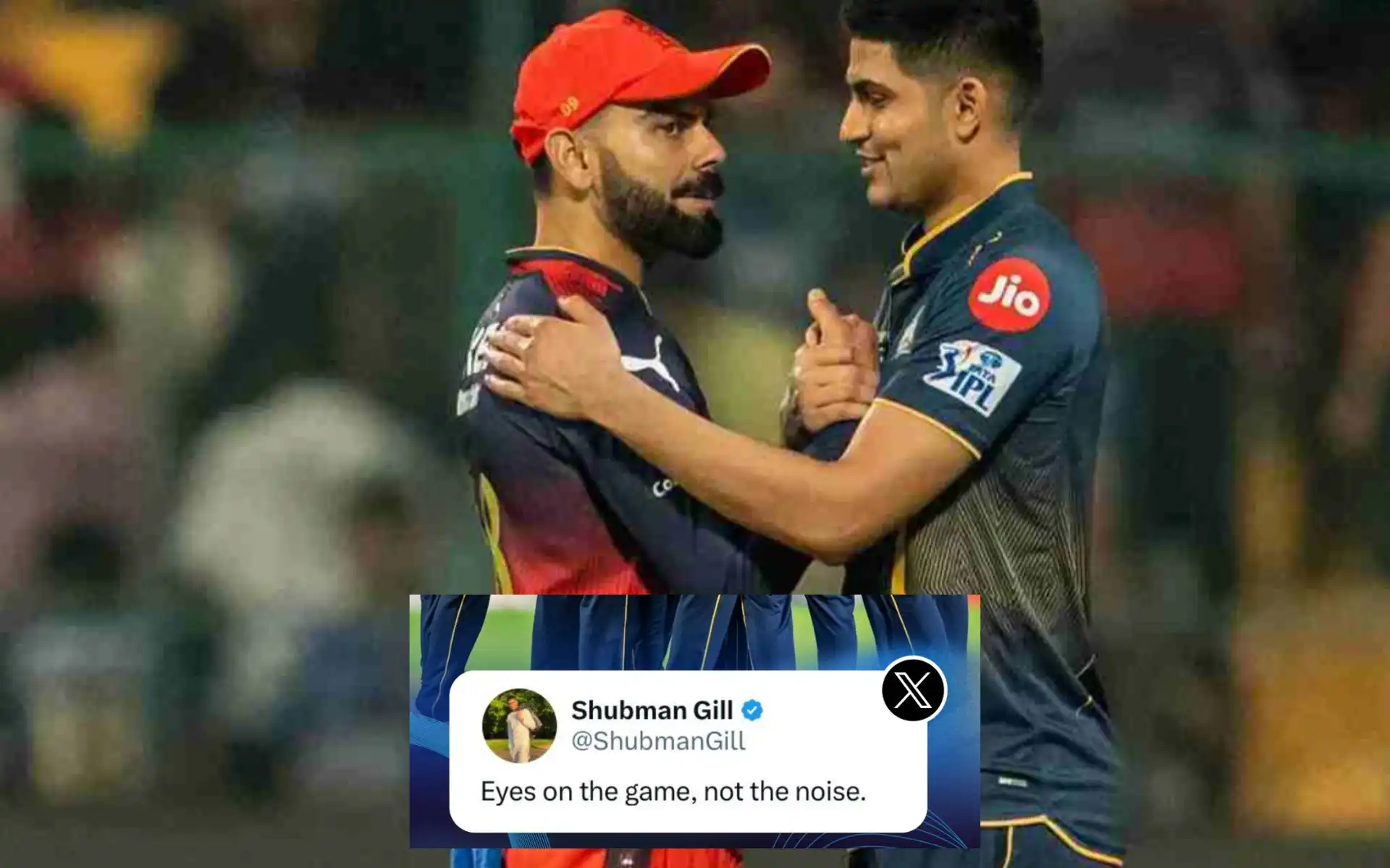 Gill's cryptic post [Source: @iplt20.com]
