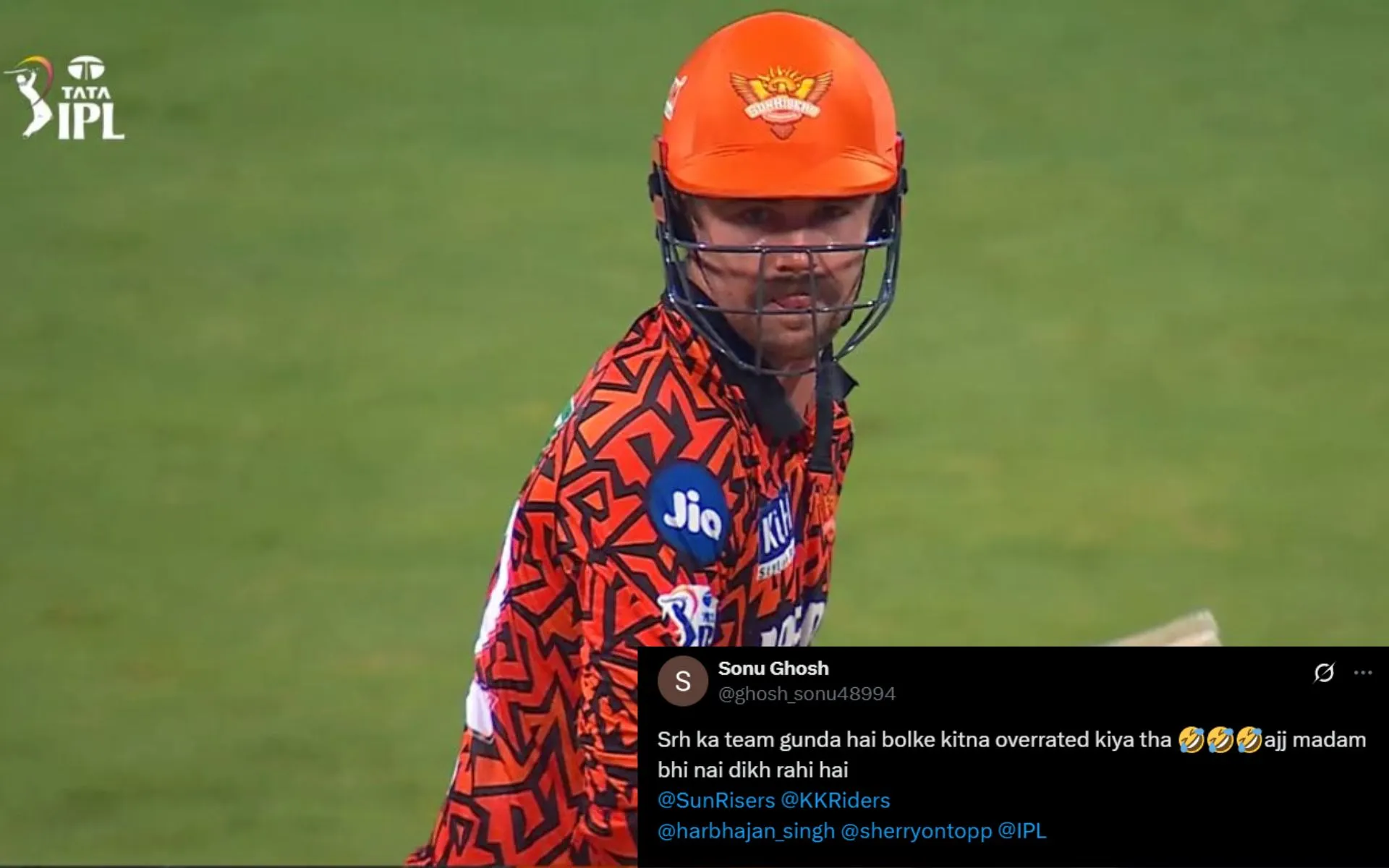 SRH's Horrible Show Against KKR (Source: @mufaddal_vohra/x.com, @ghosh_sonu48994/x.com)
