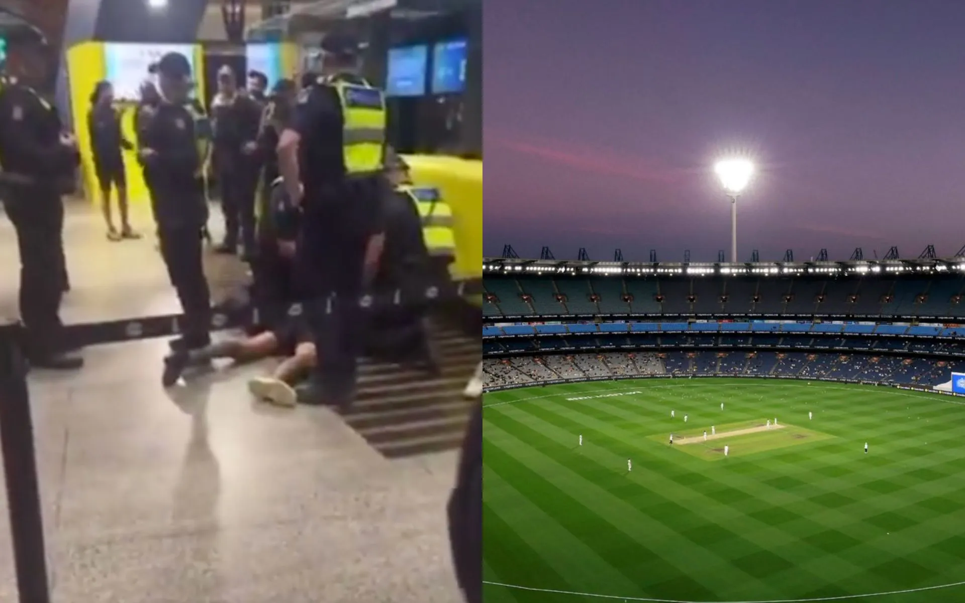 MCG Stadium reports security breach [Source: @MenachemV, @ragav_x/X.com]