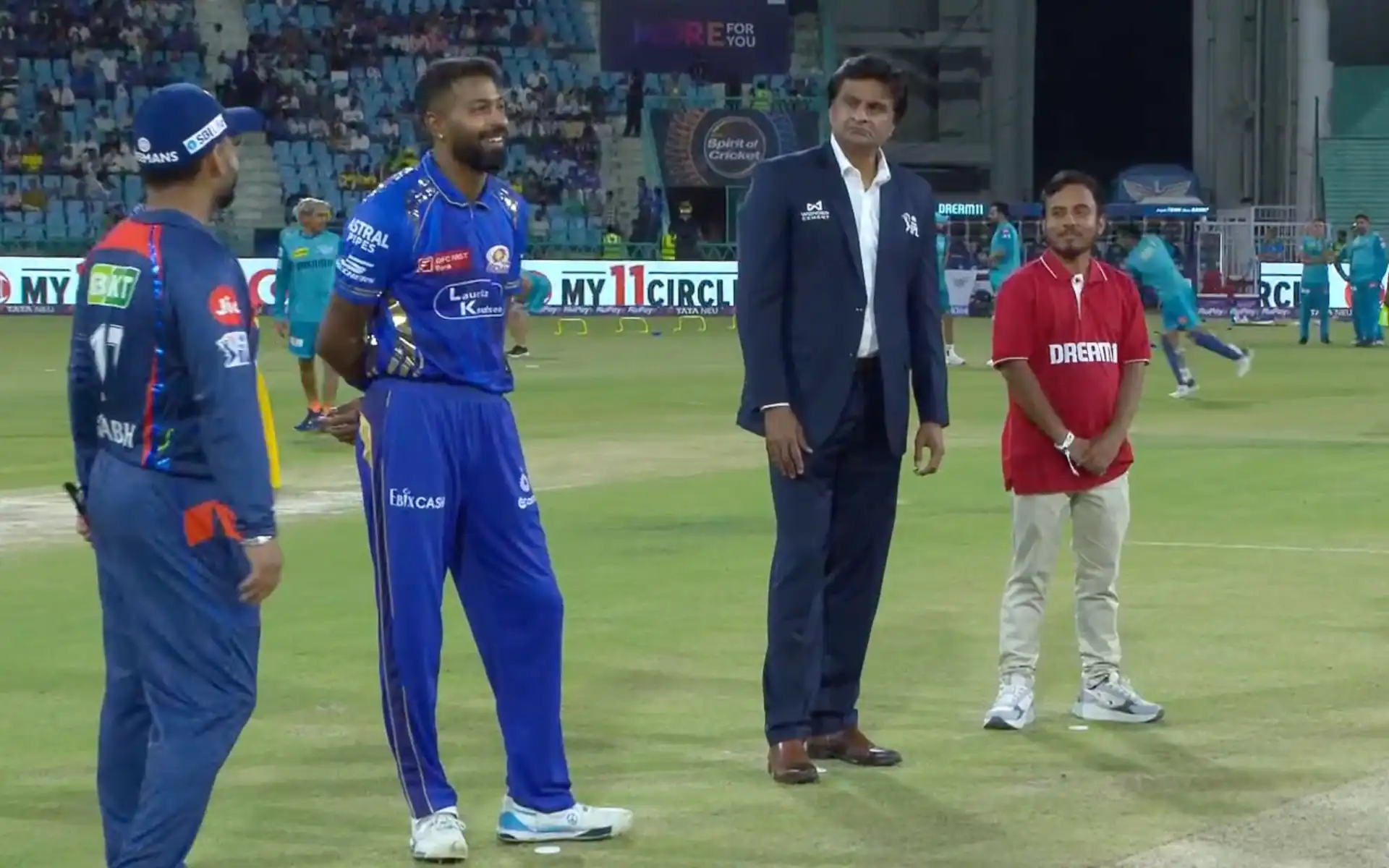 Hardik Pandya won the toss and opted to bowl first [Source: JioHotstar]