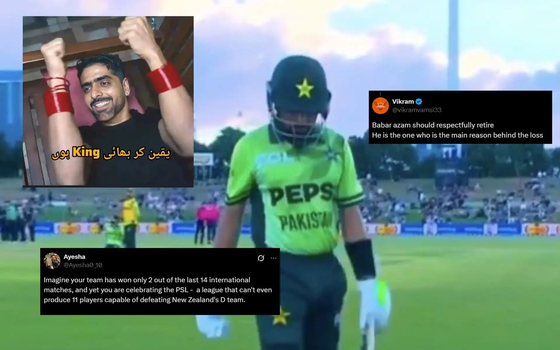 Pakistan loses against New Zealand [Source: @VellumVirus/X]