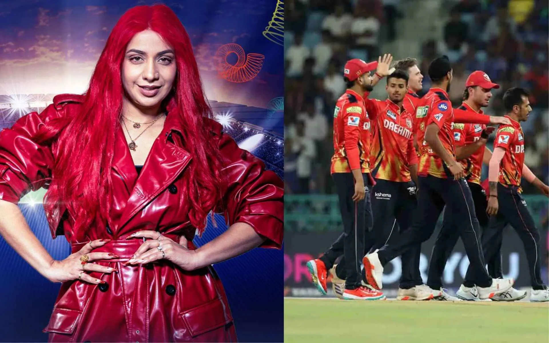 Jasmine Sandlas to perform in PBKS vs RR (Source:@HemChoudhary877,x.com)