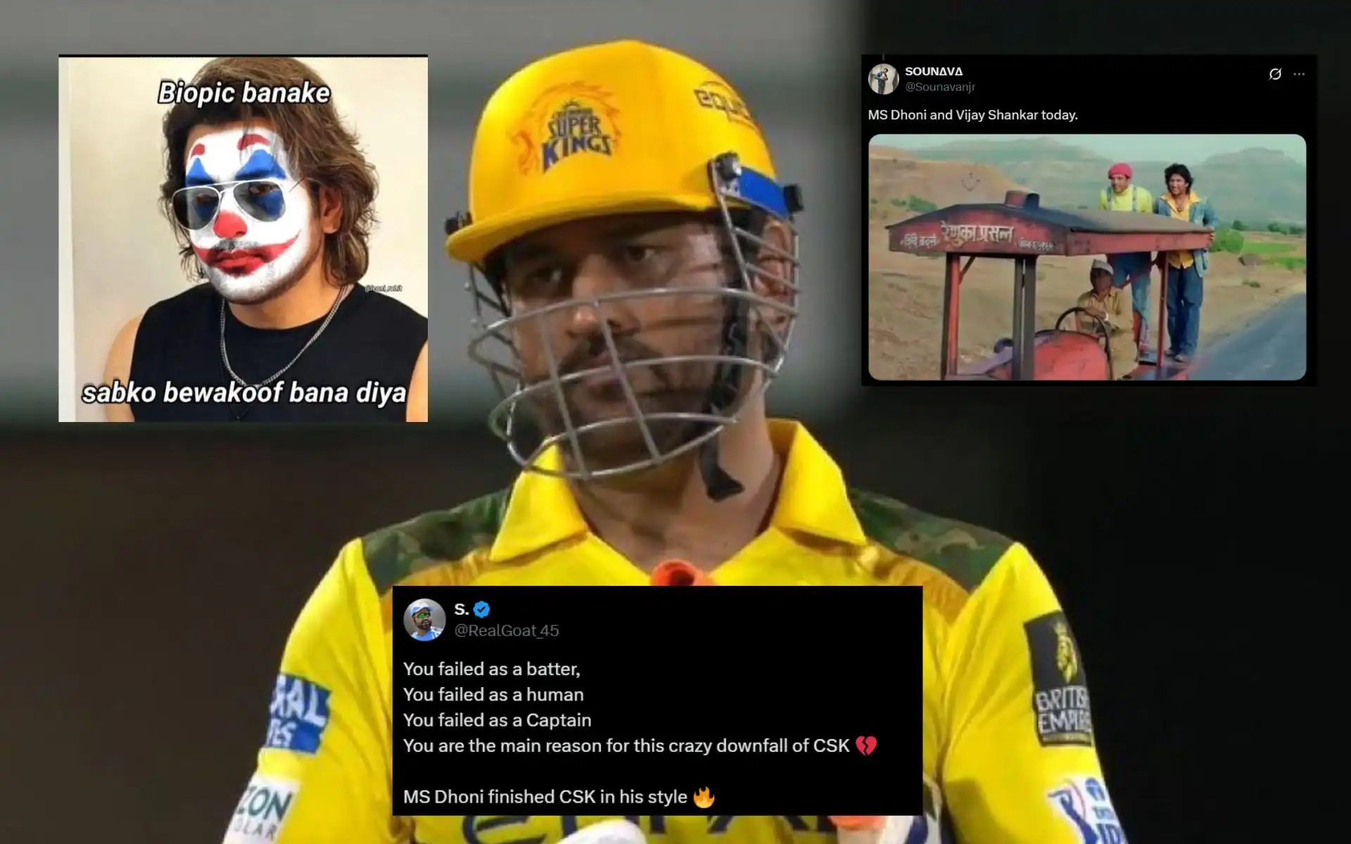 MS Dhoni [Source: @rohann__45/X]