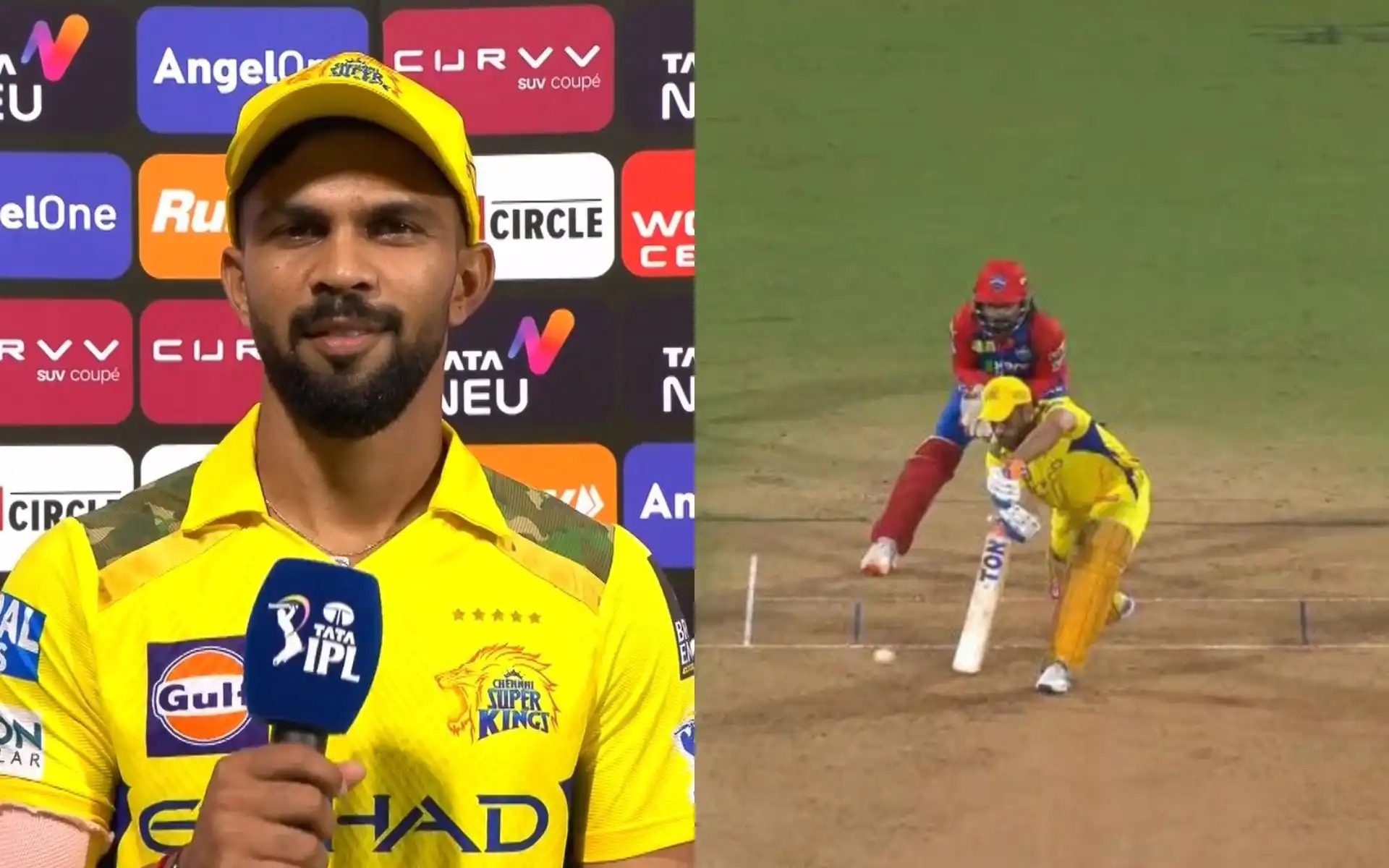 Ruturaj Gaikwad finds powerplay a concern for CSK. [Source: JioHotstar]