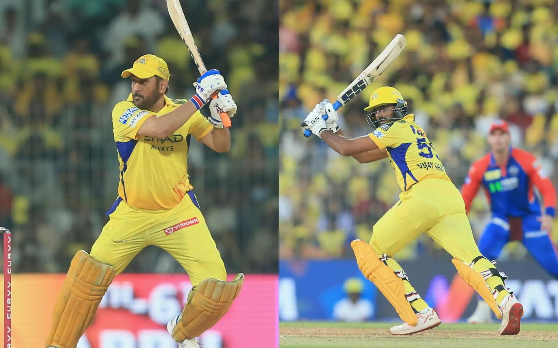 CSK's Record Breaking 6th Wicket Partnership (Source: AP Photos) 