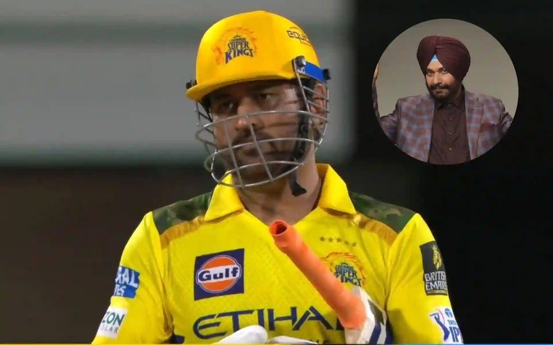 "Fuss Pataka" Navjot Sidhu Brutally Trolls MS Dhoni For Ducking Free Hit Vs DC In IPL 2025