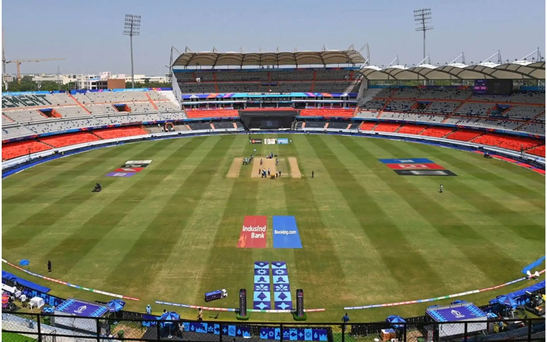 Rajiv Gandhi Stadium, Hyderabad [Source: @ICC/X]