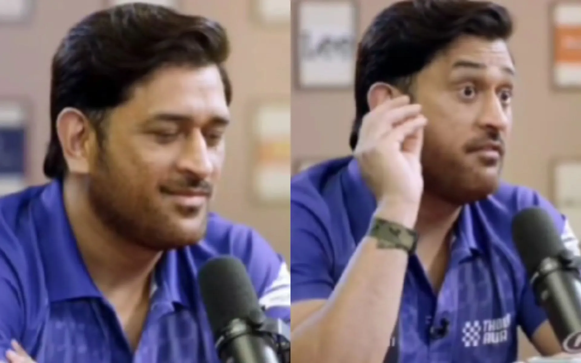 MS Dhoni podcast [Source: @WorshipDhoni/x.com]