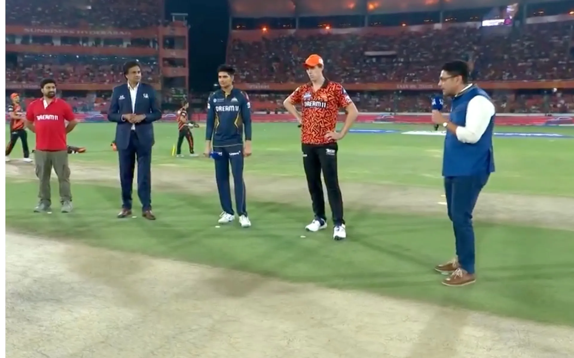 GT vs SRH Toss (Source:@IPL,X,COM)
