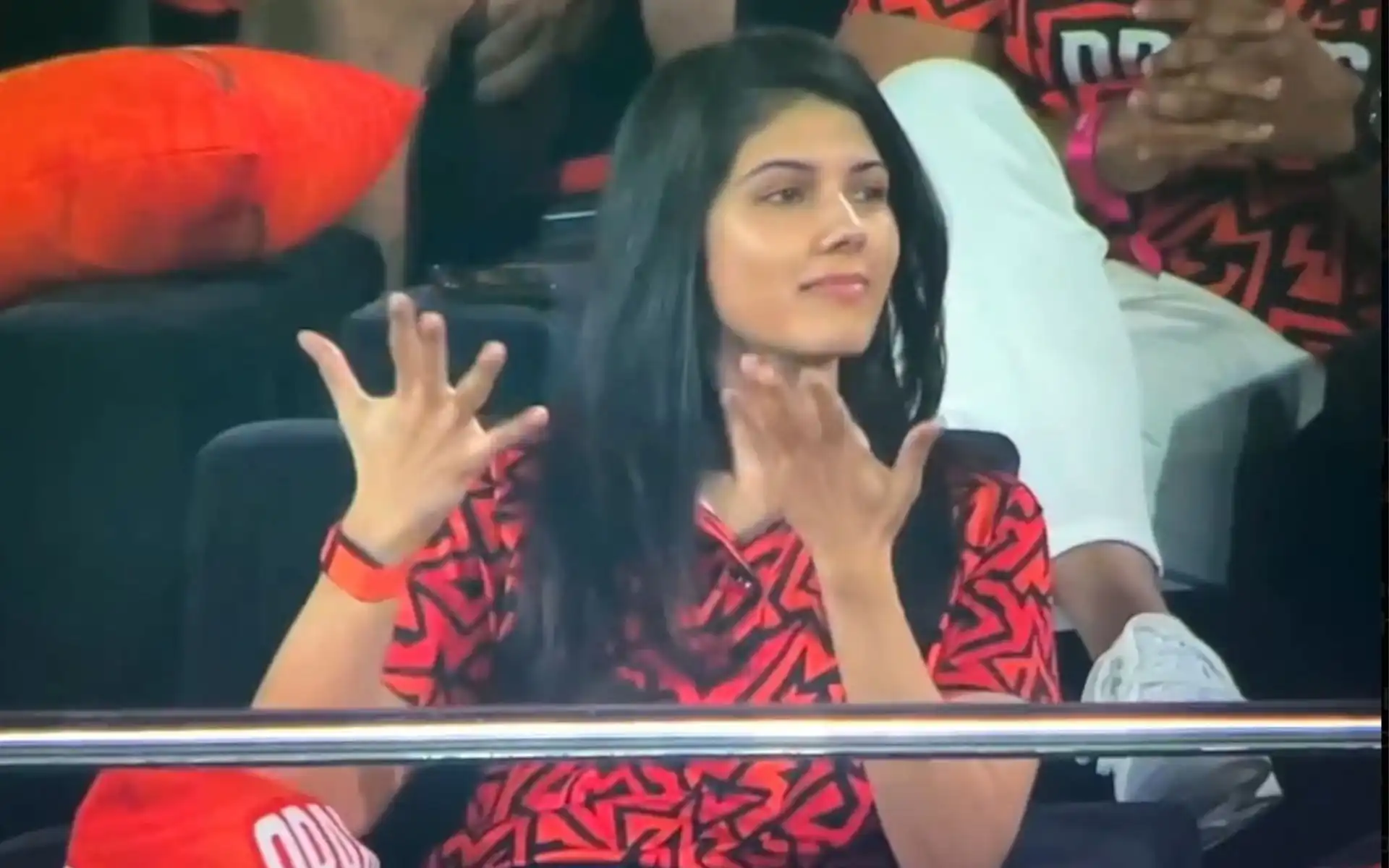 Kavya Maran during SRH vs GT IPL Match (Source: @Twi_Swastideep/X.com)