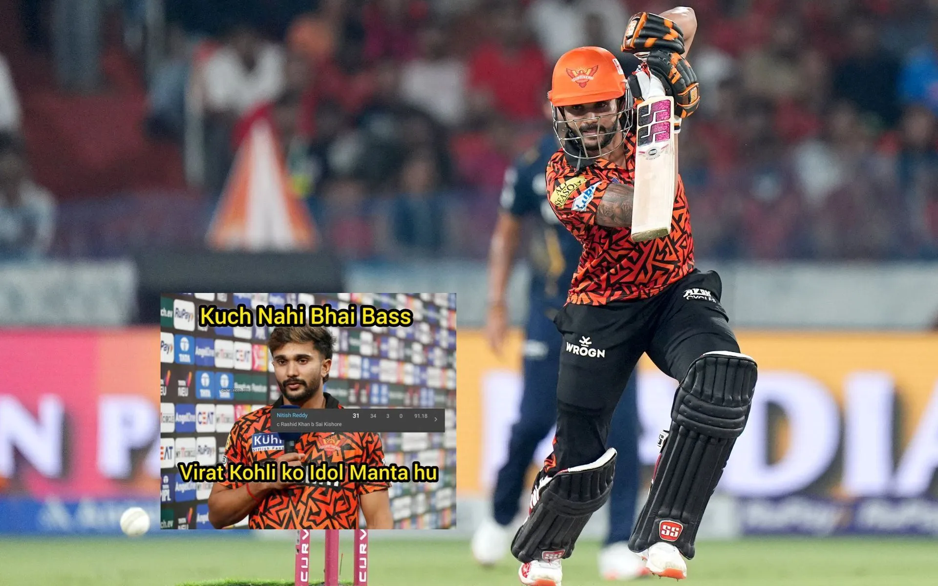 Nitish Kumar Reddy gets trolled [Source: @IPL, @homelander_yyy/x.com]