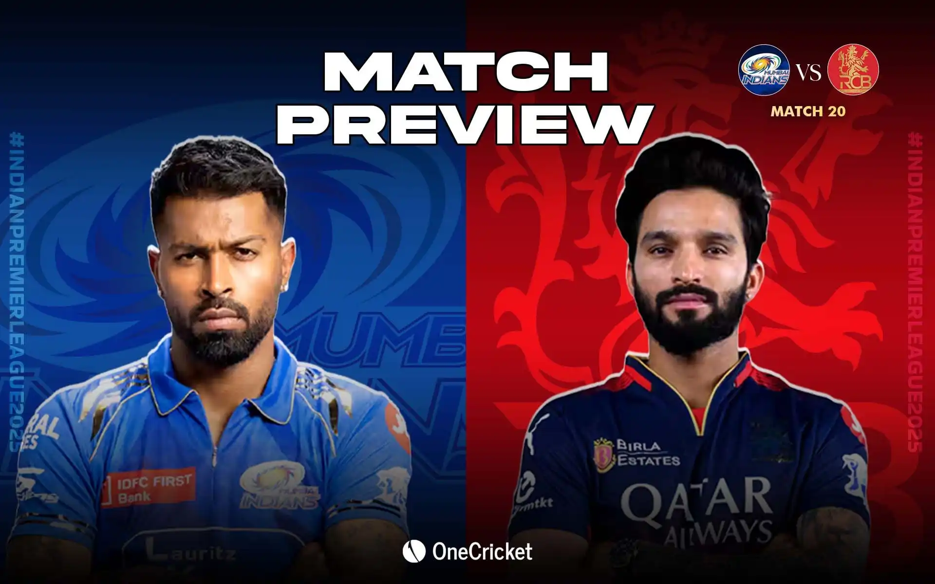 MI vs RCB Live Updates: IPL 2025 Match Score, Live Streaming, Toss Update, Highlights