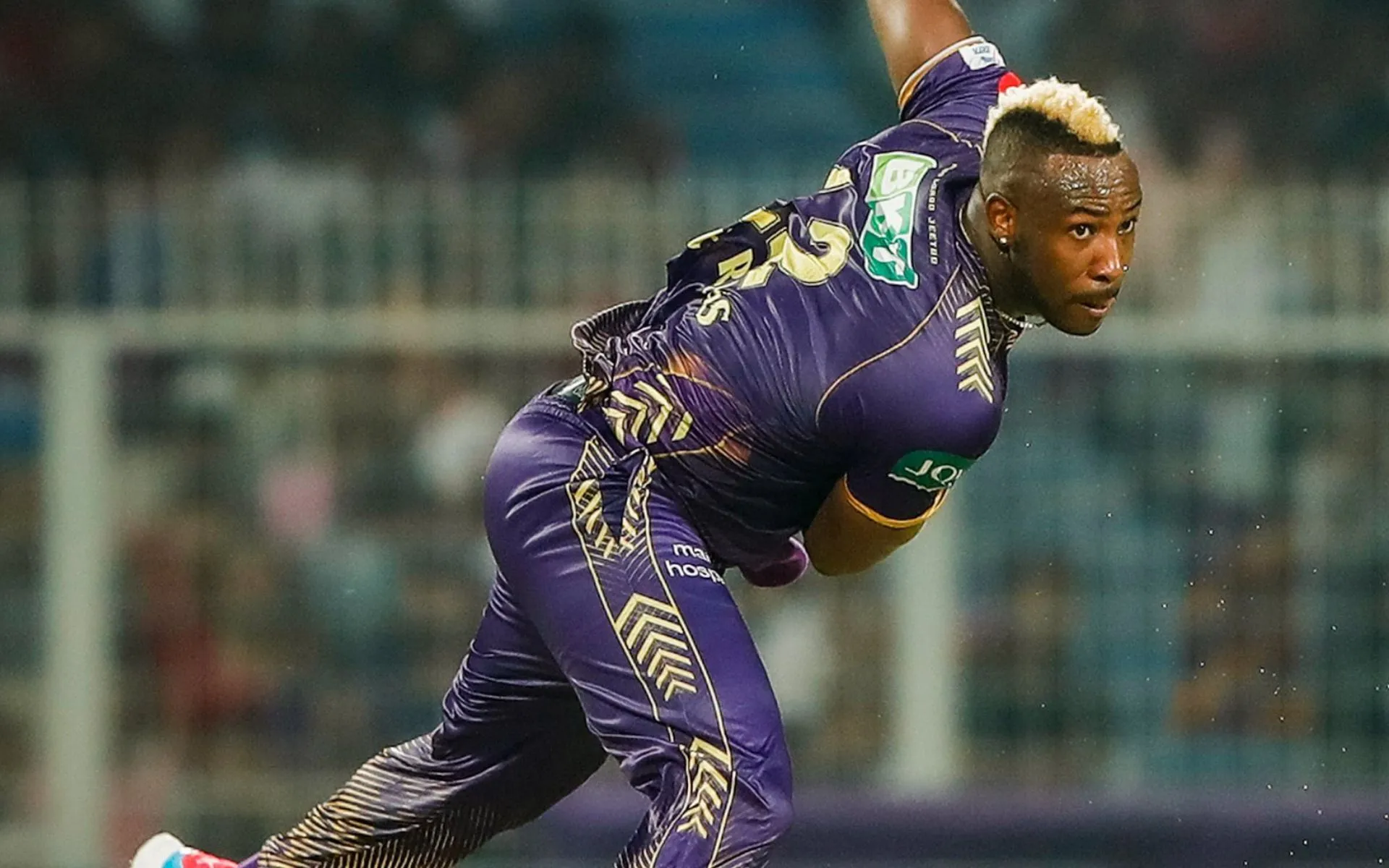 Andre Russell in action for KKR [Source: @KKRUniverse/x]