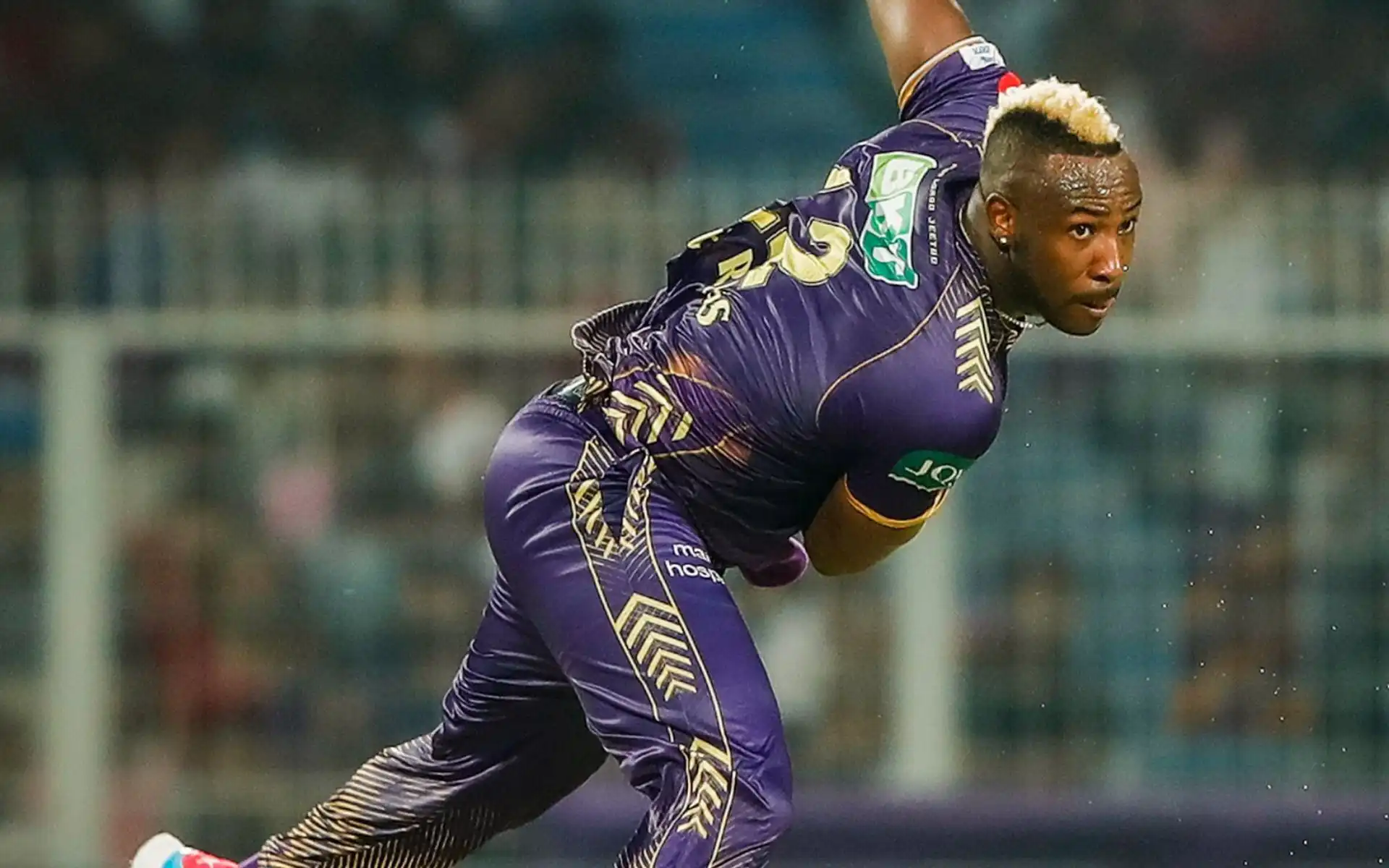 Andre Russell in action for KKR [Source: @KKRUniverse/x]