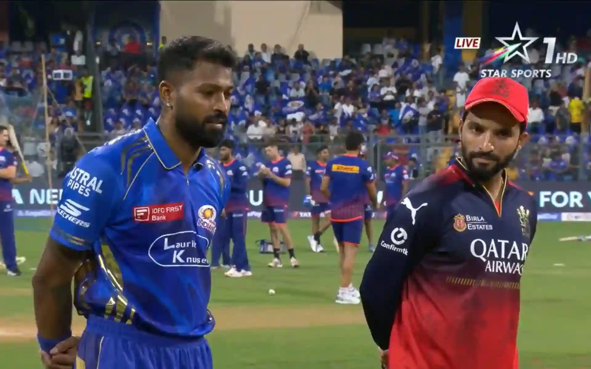 Jasprit bumrah and Rajat Patidar - (Source : @Johns/X.com)
