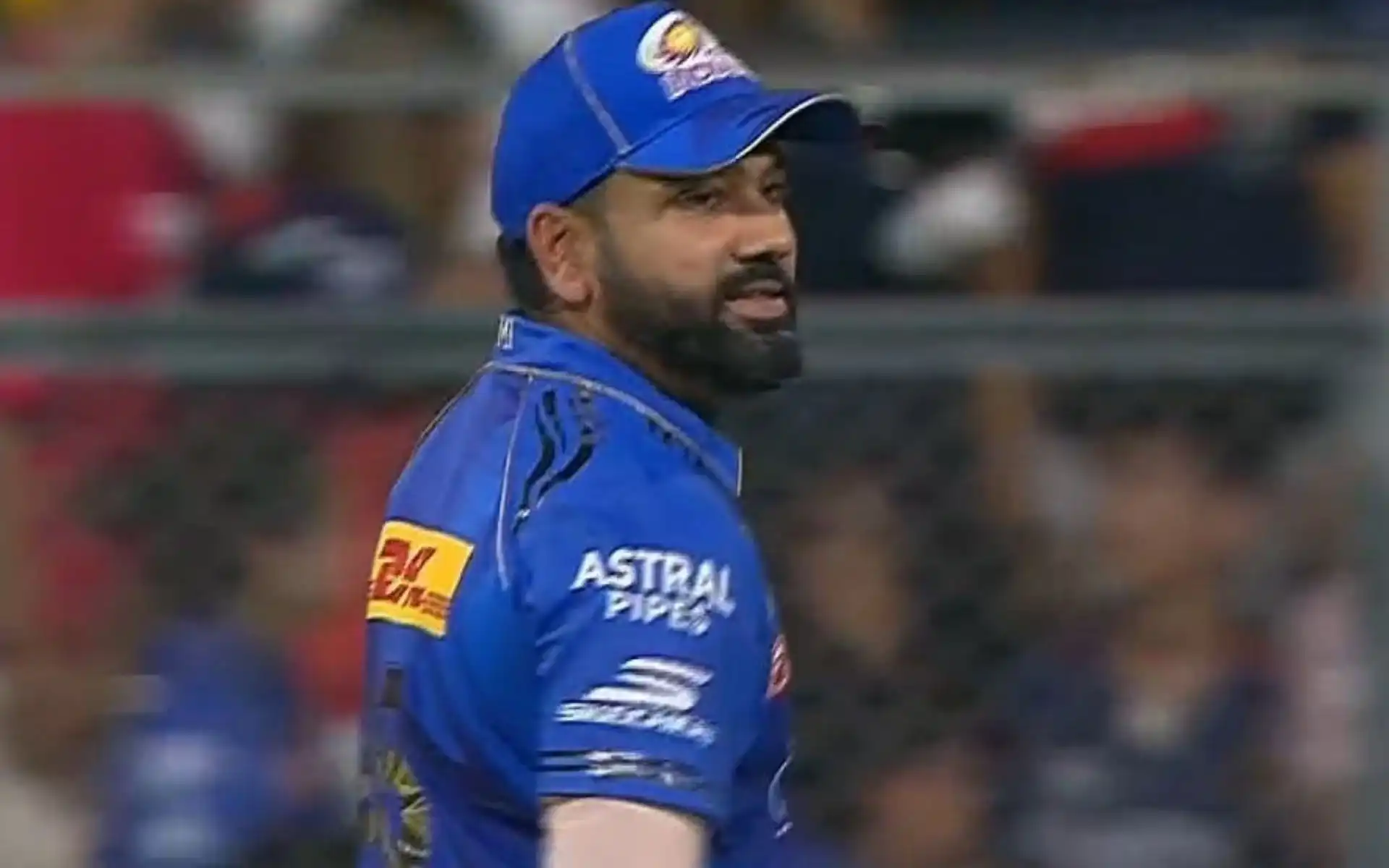 Rohit Sharma against RCB (Source:@SPORTYVISHAL/X.com)