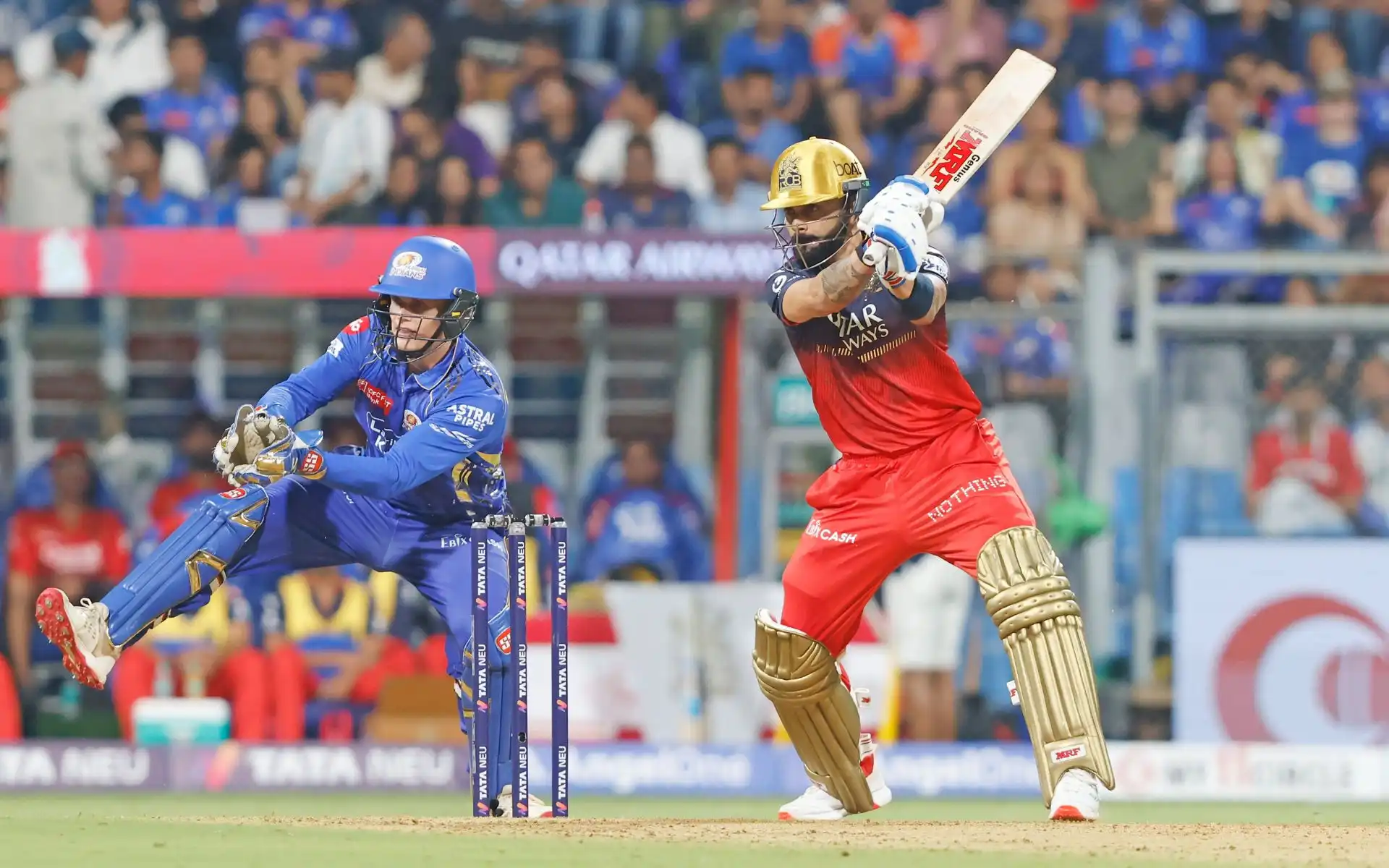 Highest totals by RCB against Mumbai Indians in IPL [Source: @IPL/x]