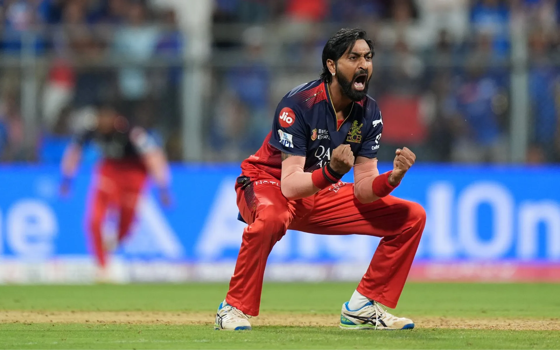 Krunal Pandya held his nerve in the final over [Source: @IPL/x.com]