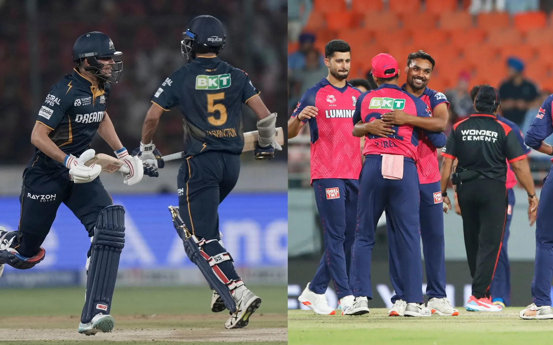 Gujarat Titans will take on Rajasthan Royals [Source: AP]
