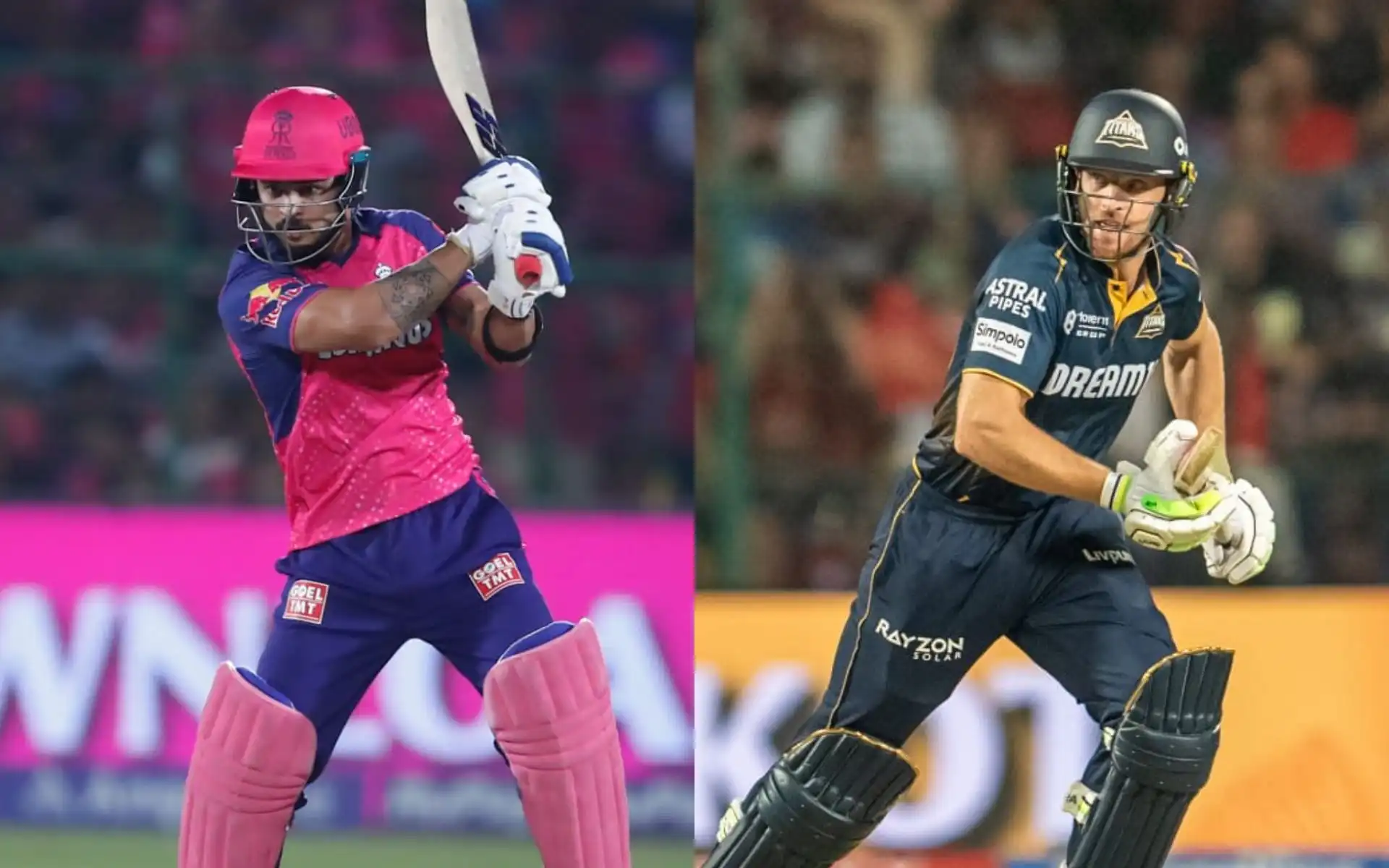 Riyan Parag and Jos Buttler will be in action. [Source - IPL/x.com]