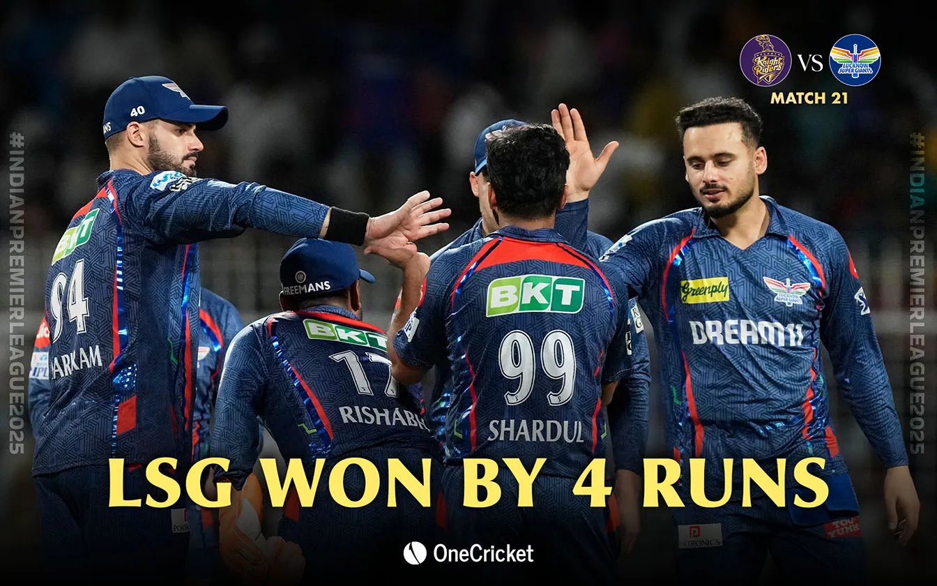 KKR vs LSG Live Updates [OneCricket]