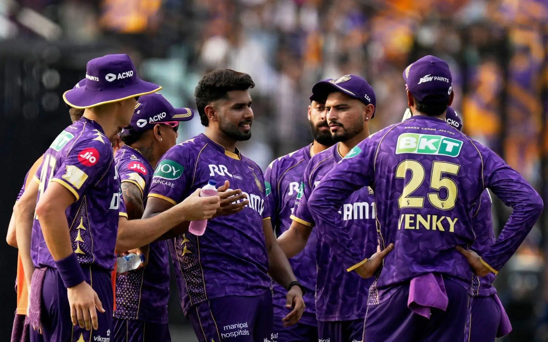 Harshit Rana in action (Source: AP Photos)