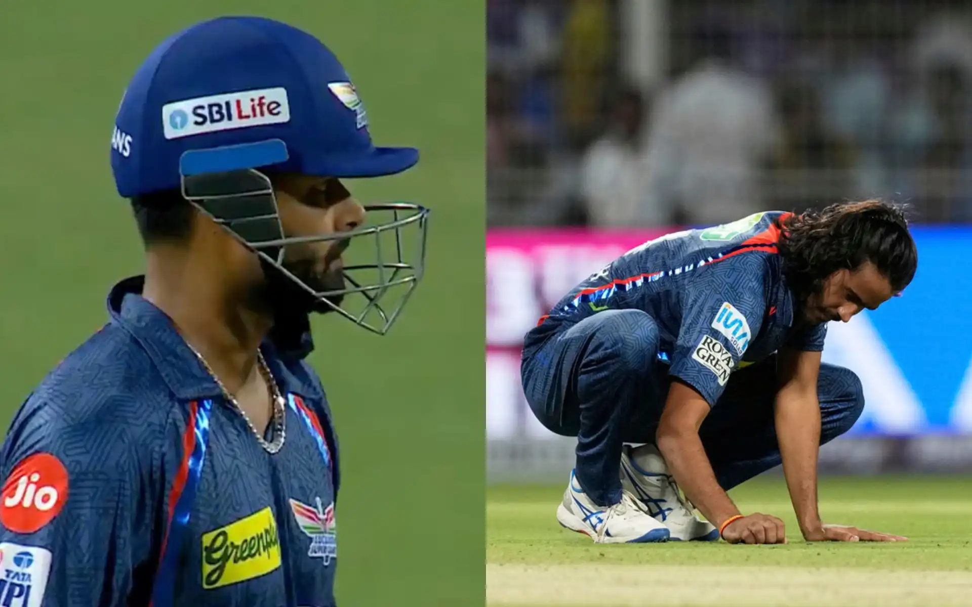 Rishabh Pant and Digvesh Rathi vs KKR (Source: AP Photos)