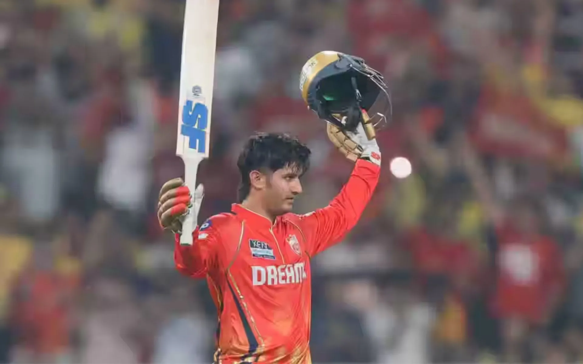 Priyansh Arya smashed a ton vs CSK [Source: @iplt20.com]