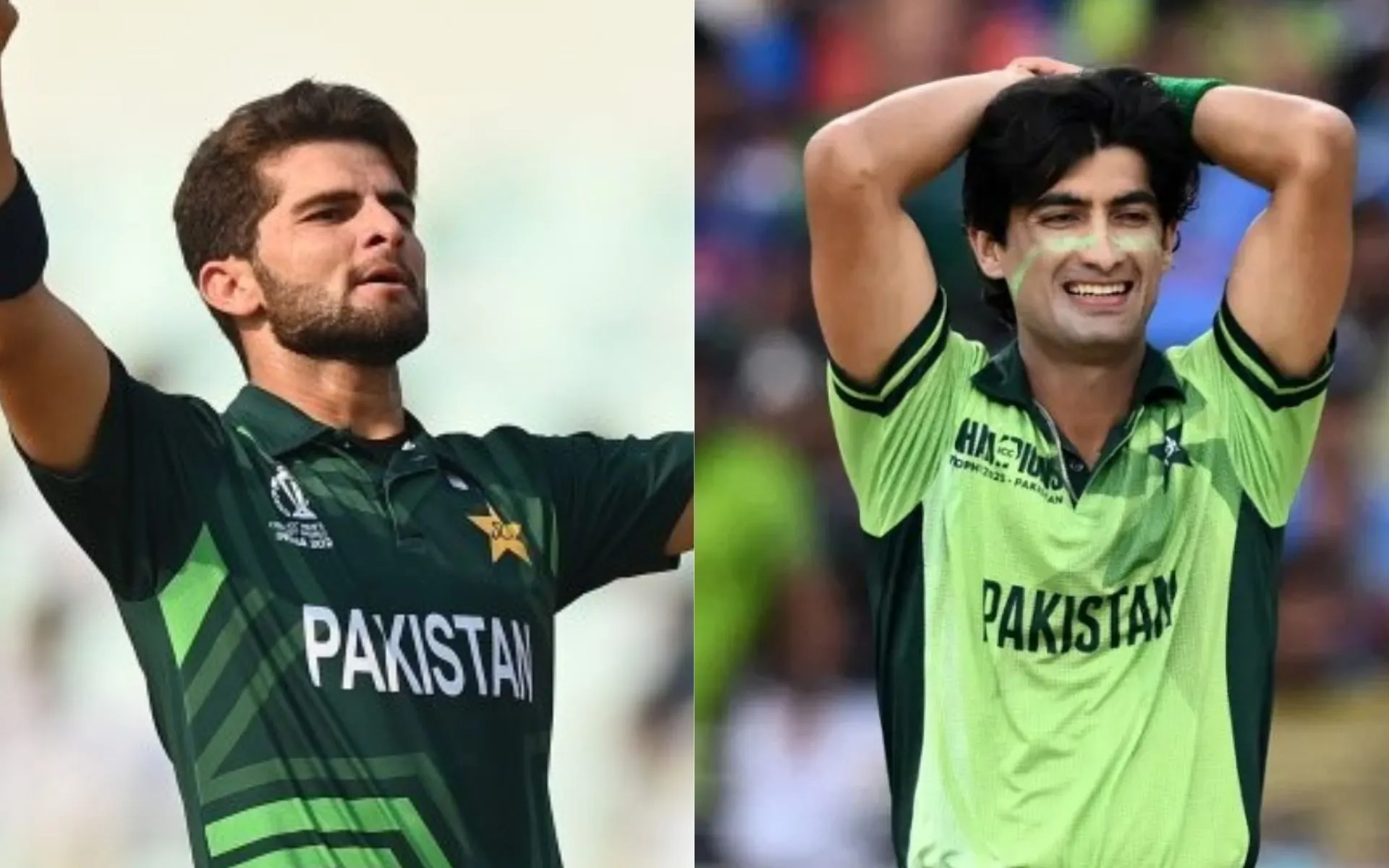 Shaheen Afridi and Naseem Shah [Source: @mufaddal_vohra/X]