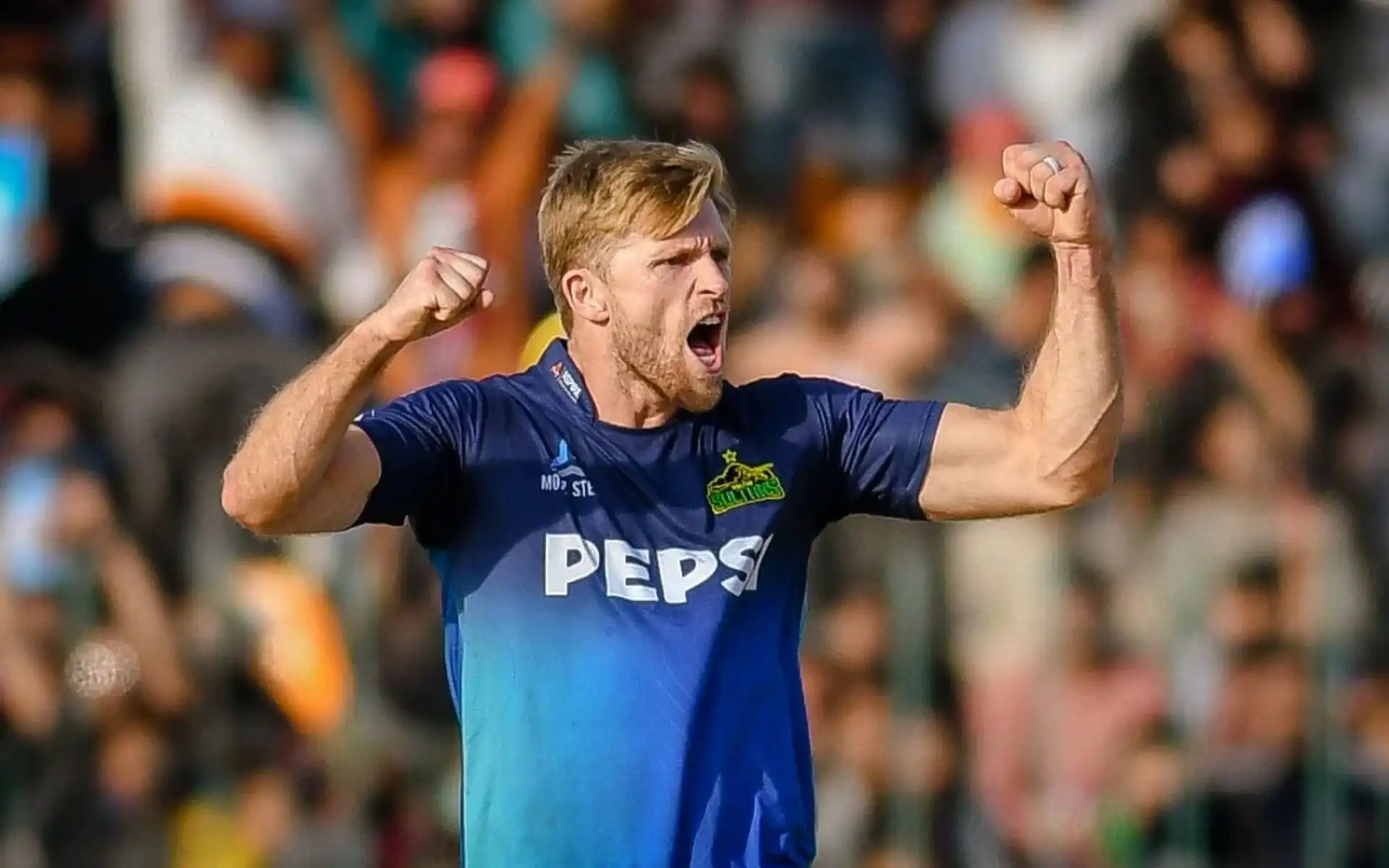 3. David Willey - Multan Sultans [Source: @grassrootscric/X.com]