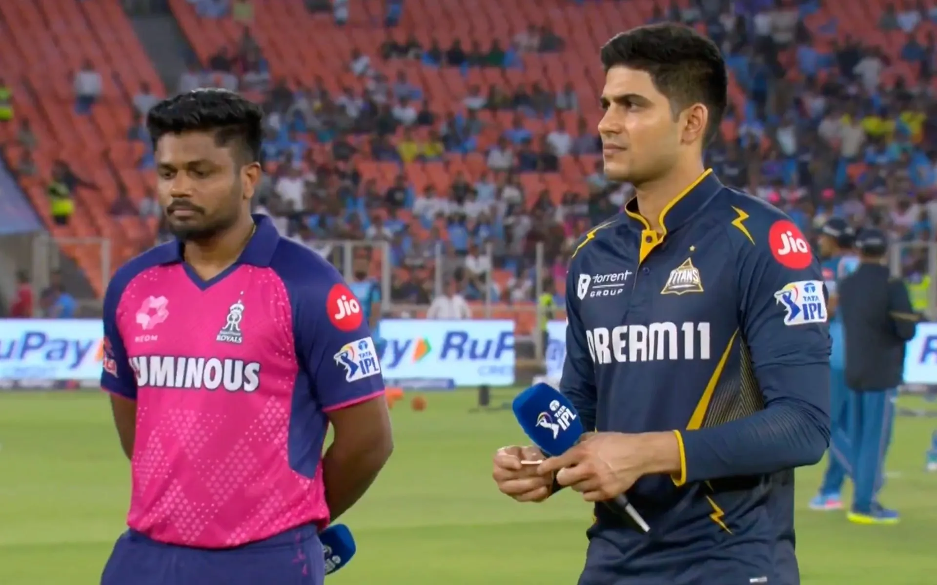 Sanju Samson won the toss and chose to bowl first (Source:IPL)