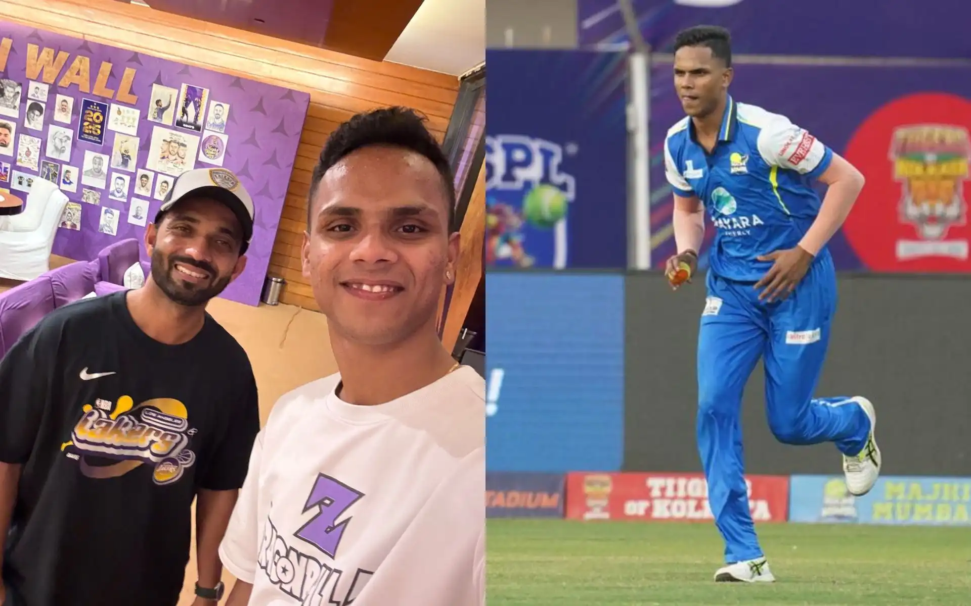 KKR get new net bowler for IPL 2025 [Source: @KnightsVibe, @toi_gauravG/X.com]