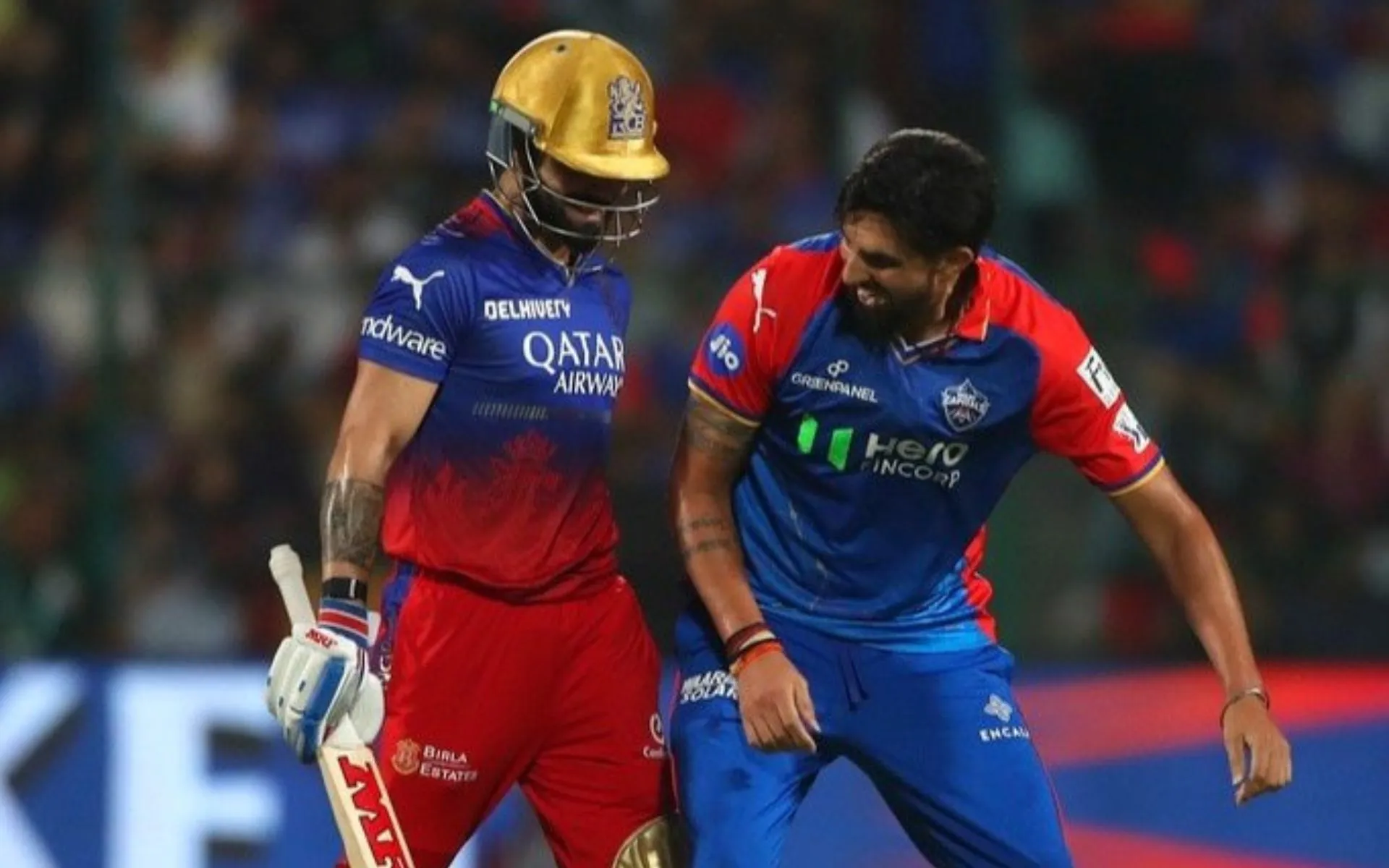 Virat Kohli And Ishant Sharma's Funny Moment On The Field (Source: @ImTanujSingh/x.com)