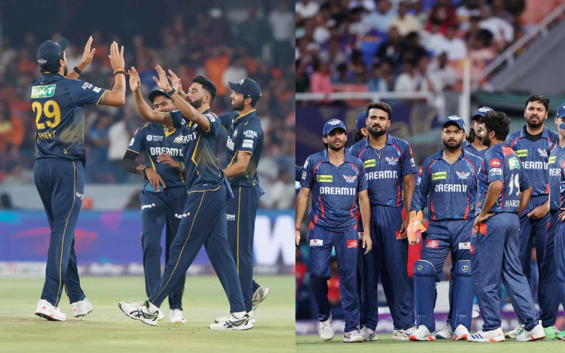  LSG vs GT (Source:@RishabhPant17/x.com)