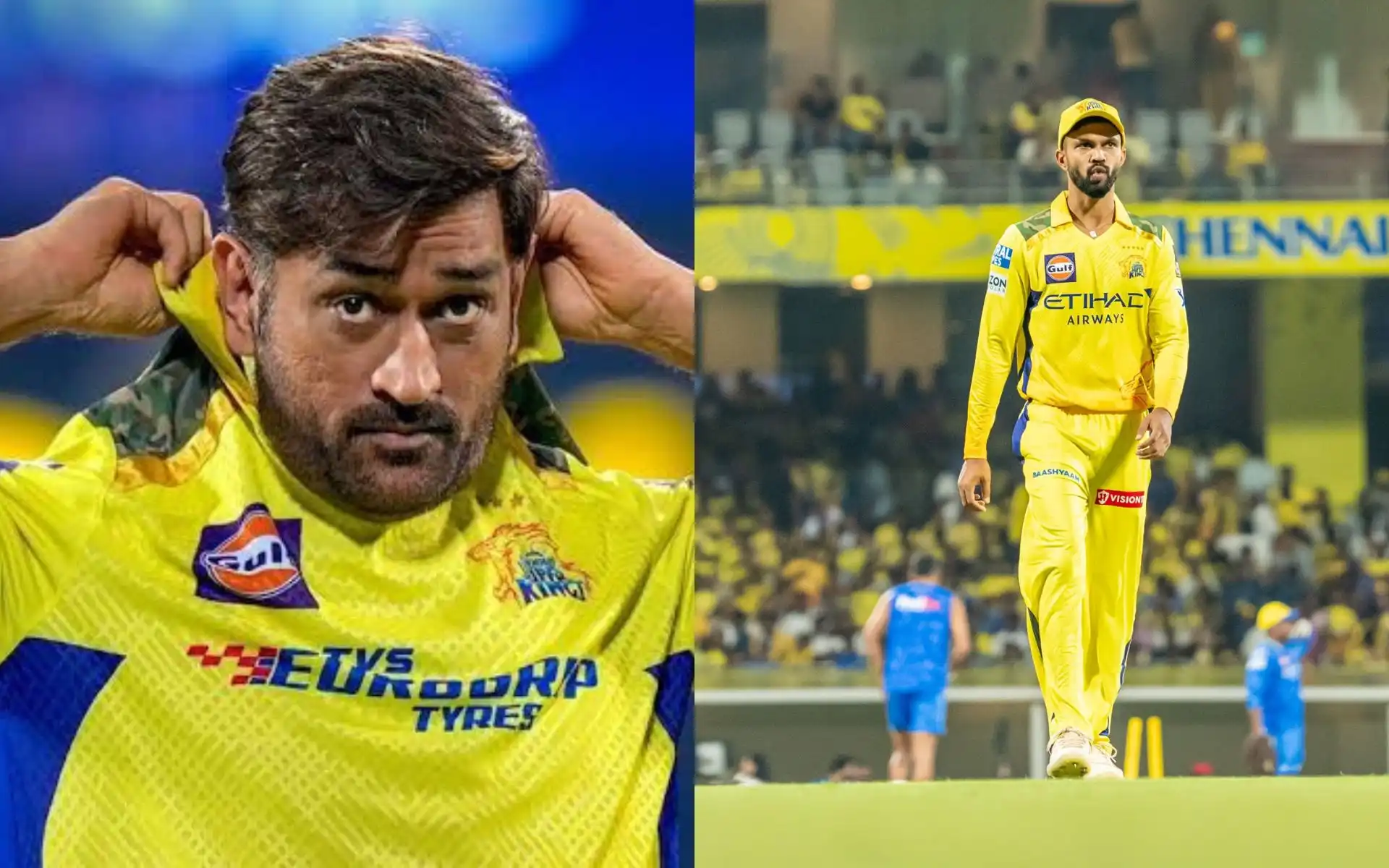 MS Dhoni will lead CSK for the remainder of IPL 2025. [@CricCrazyJohns & @ChennaiIPL/X]