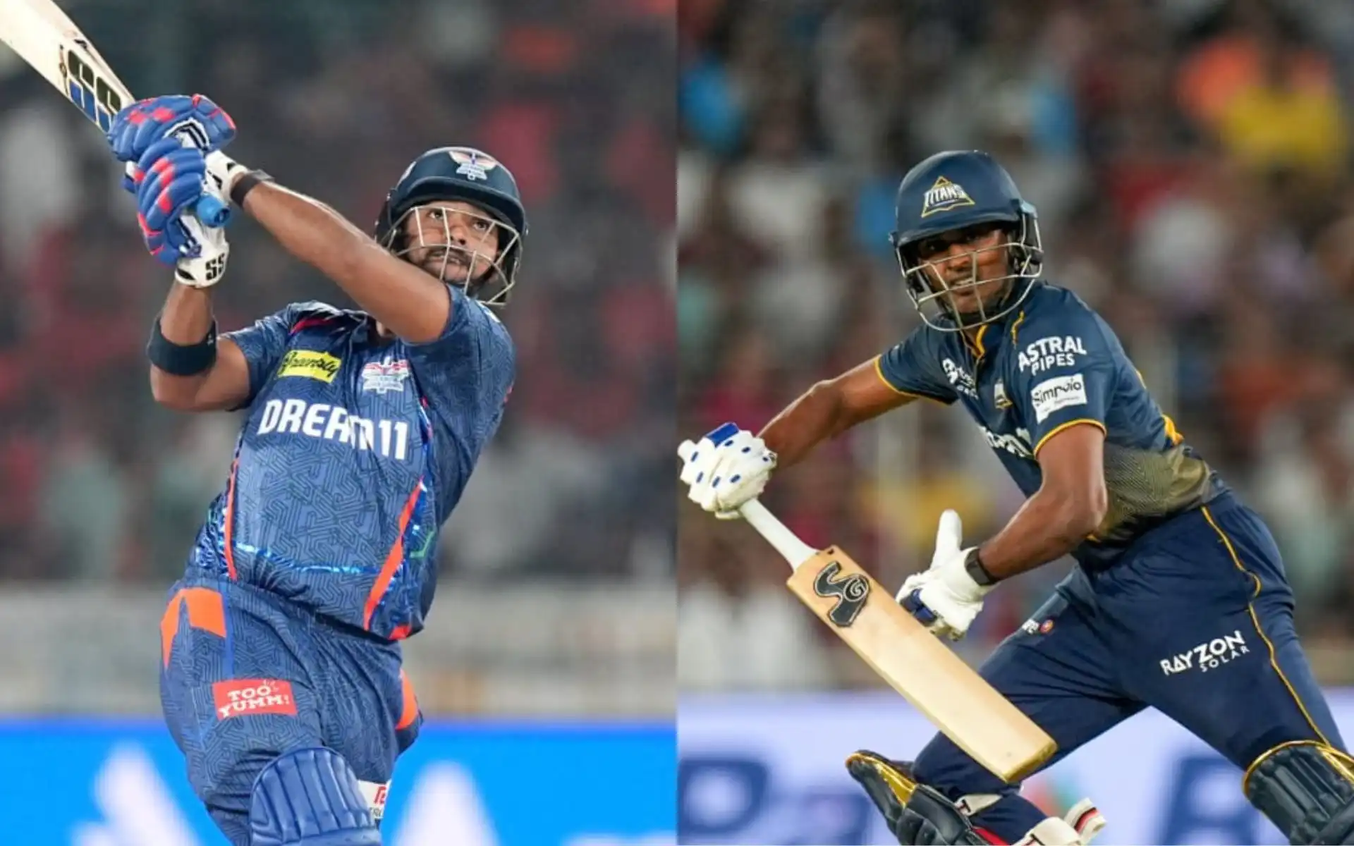 Nicholas Pooran and Sai Sudharsan will be in action. [Source - IPL/x.com]