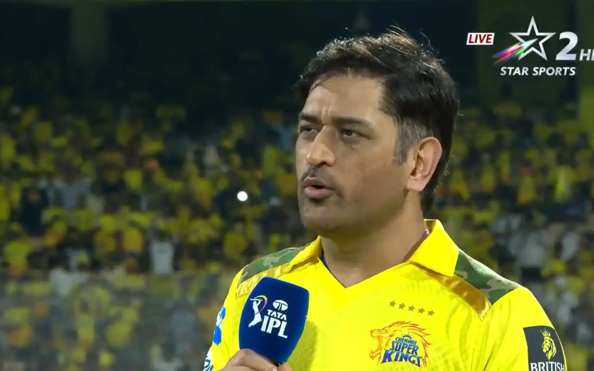 MS Dhoni for CSK [Source: @mufaddal_vohra/x.com]