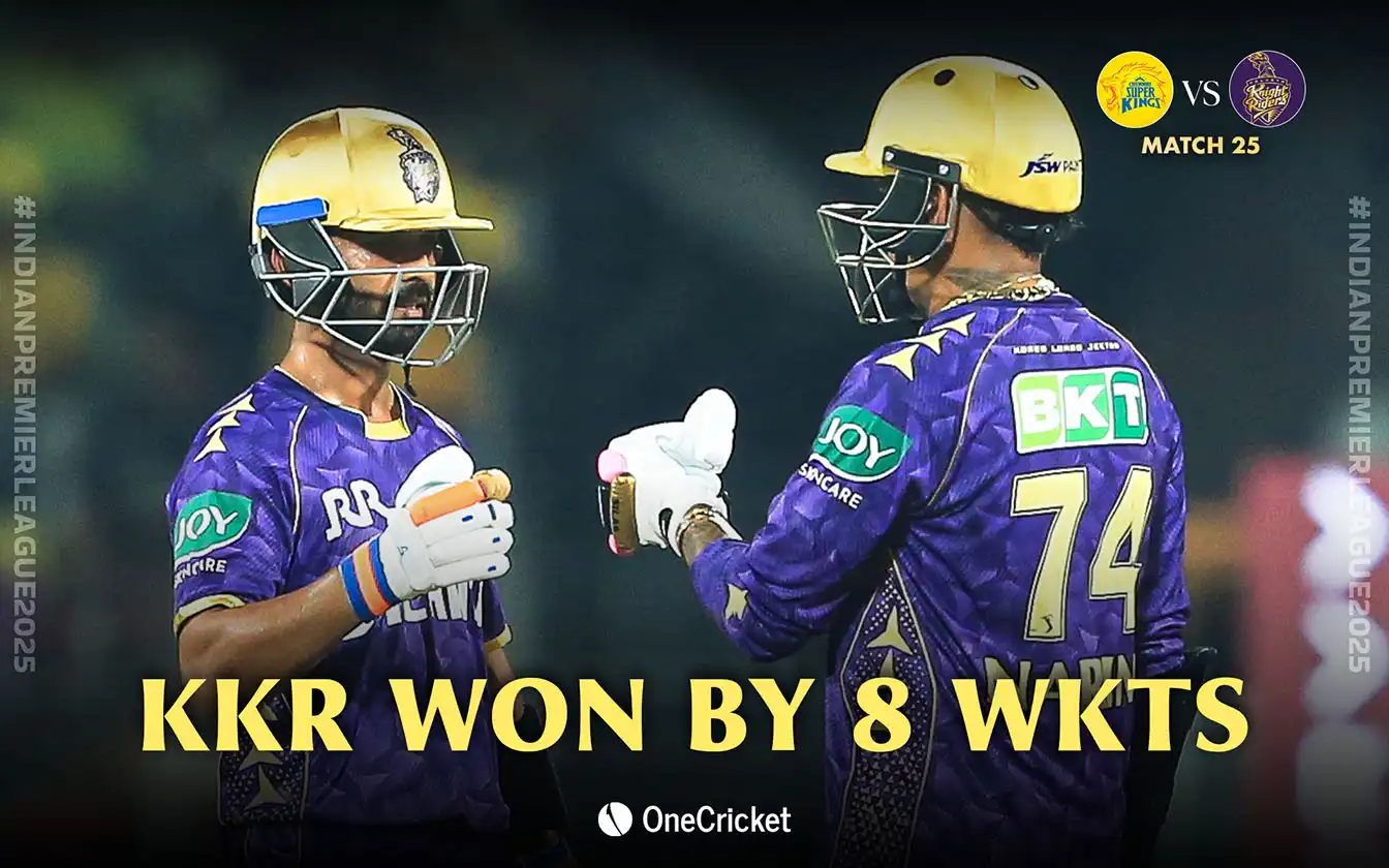 CSK vs KKR [Source: OneCricket]